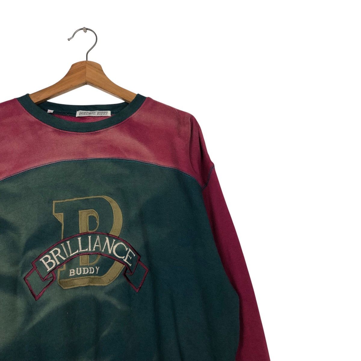 Japanese Brand 📌Sun Faded Design Rusty Brilliance Buddy Sweatshirt Size US L / EU 52-54 / 3 - 7 Thumbnail