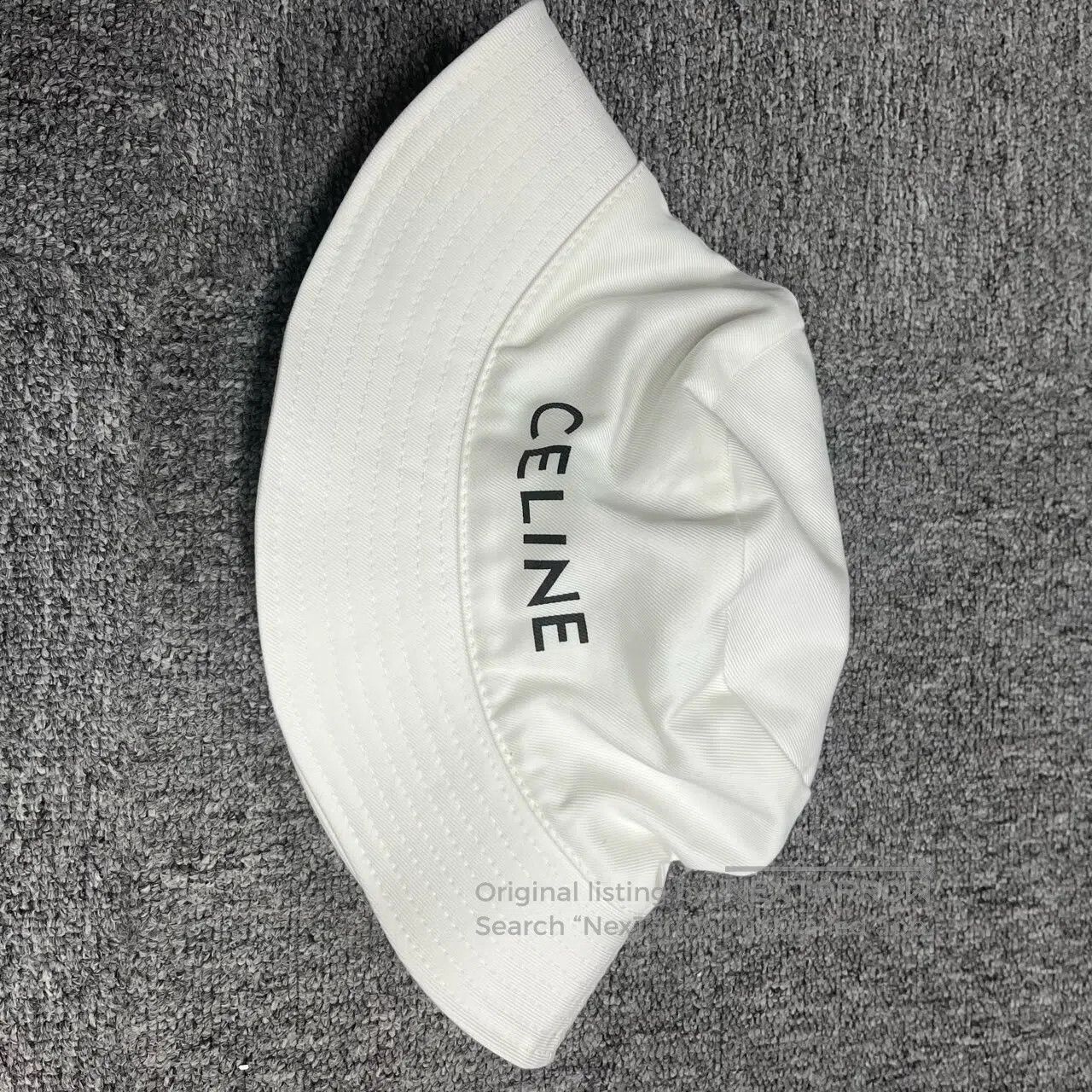 Celine CELINE sizeL Leisure logo-printed cotton fisherman's hat| Size ONE SIZE - 2 Thumbnail