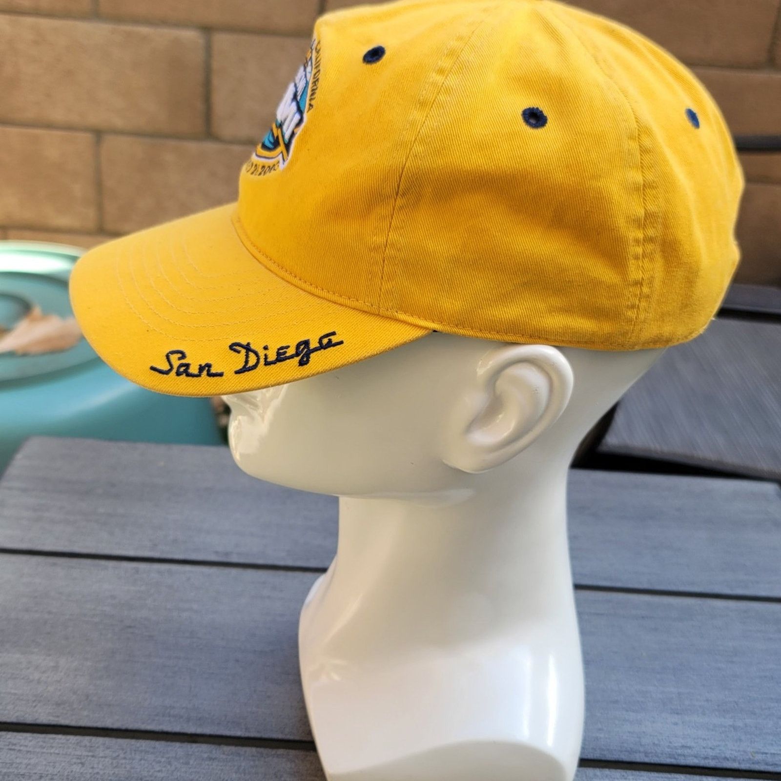 Reebok Vtg Reebok 2003 Super Bowl XXXVII San Diego California Hat Size ONE SIZE - 4 Thumbnail