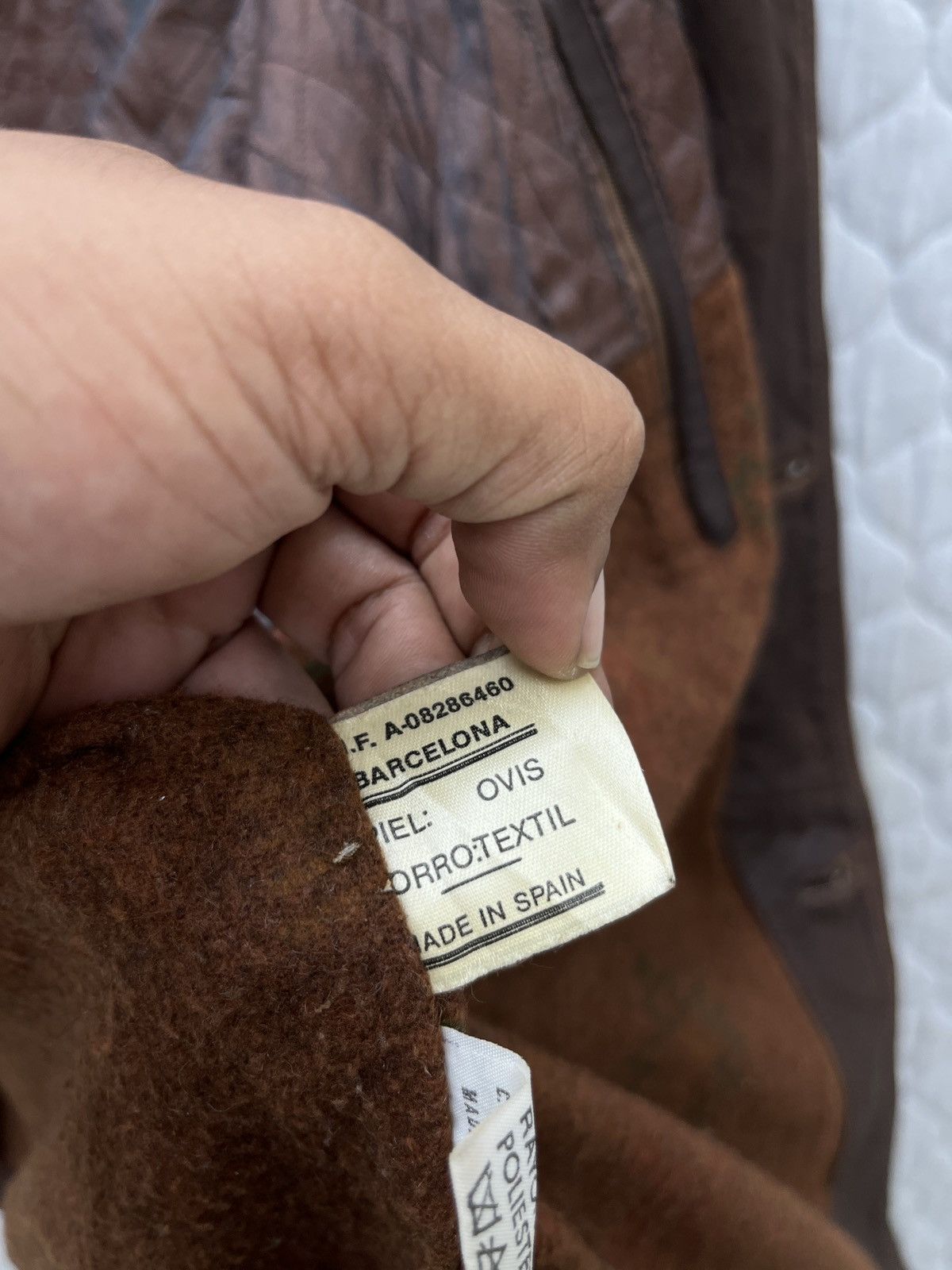 Genuine Leather 🔥🔥🔥STEALS VTG HIGH TRADITION FLAG LEATHER JACKET Size US M / EU 48-50 / 2 - 9 Thumbnail
