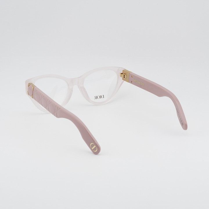 Dior Dior LADY 95.22O B1I 4000 Eyeglasses Pink 52mm Cat Eye Frame Size ONE SIZE - 3 Thumbnail