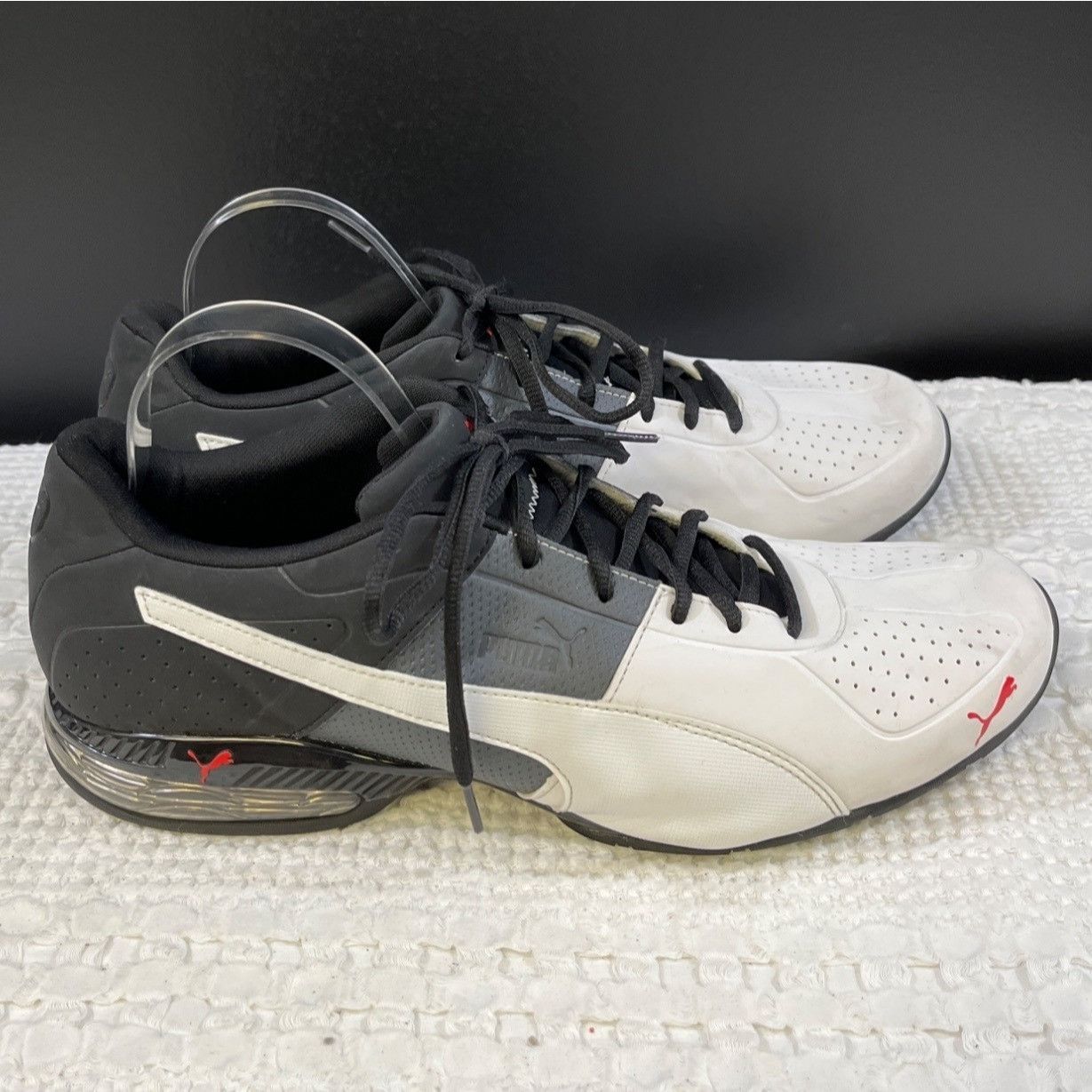 Puma Puma Men's Black/White Shoes/Sneakers Size 13 SKU 4929 Size US 13 / EU 46 - 3 Thumbnail