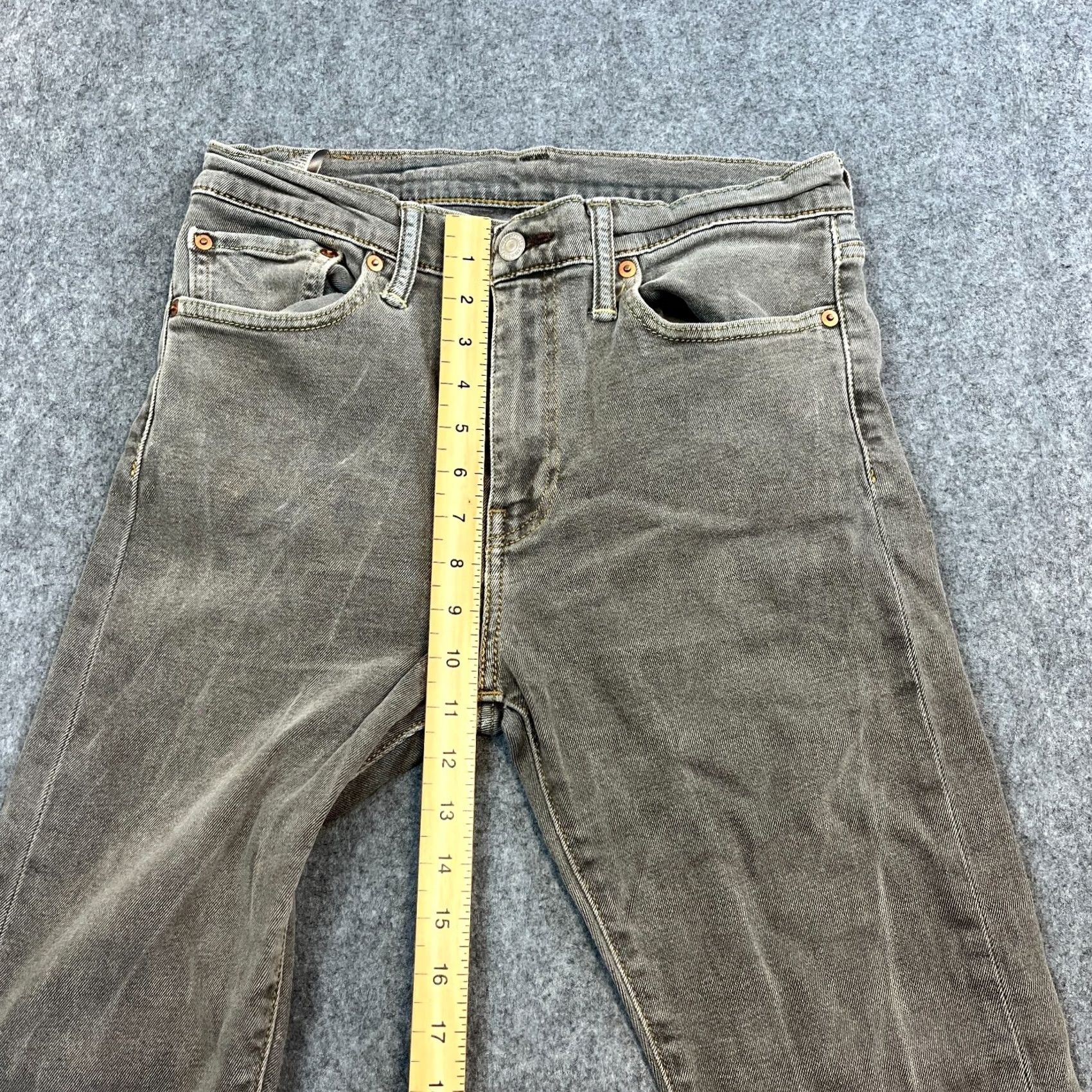Levi's Levi's 510 Jeans Slim Skinny 31 Regular Denim Grey Medium Wash Zip Fly Mens Slim Fit Size US 31 - 5 Thumbnail