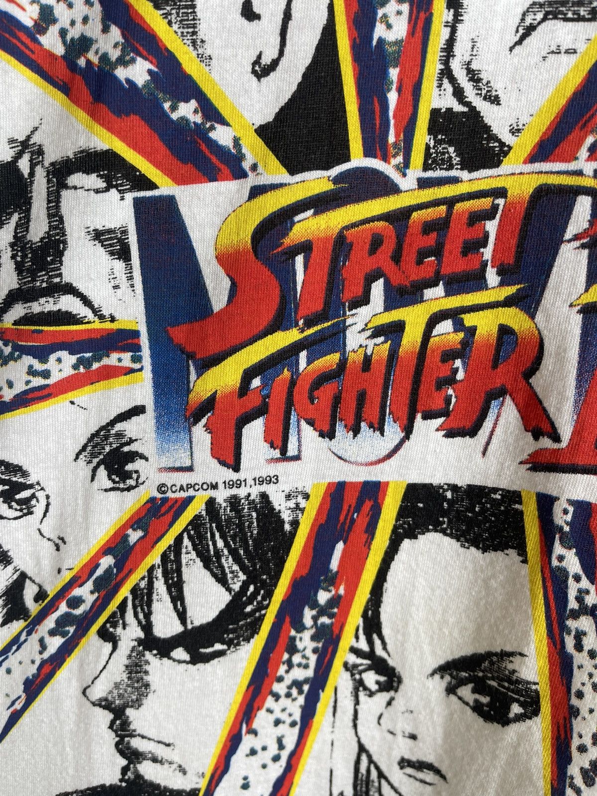 Street Fighter × Vintage Vintage 90s Rare Street fighter 11 single sticth shirt Size US M / EU 48-50 / 2 - 5 Thumbnail