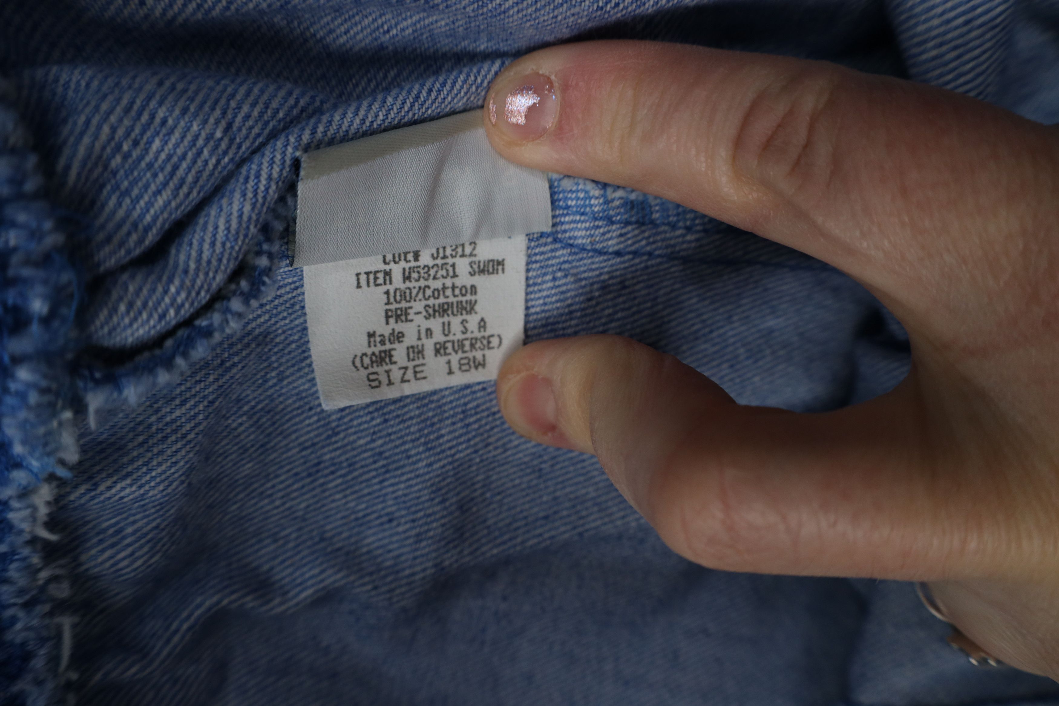 Vintage Vintage 90s Streetwear Relaxed Utility Denim Jeans Blue USA Size 40" / US 18 - 6 Thumbnail