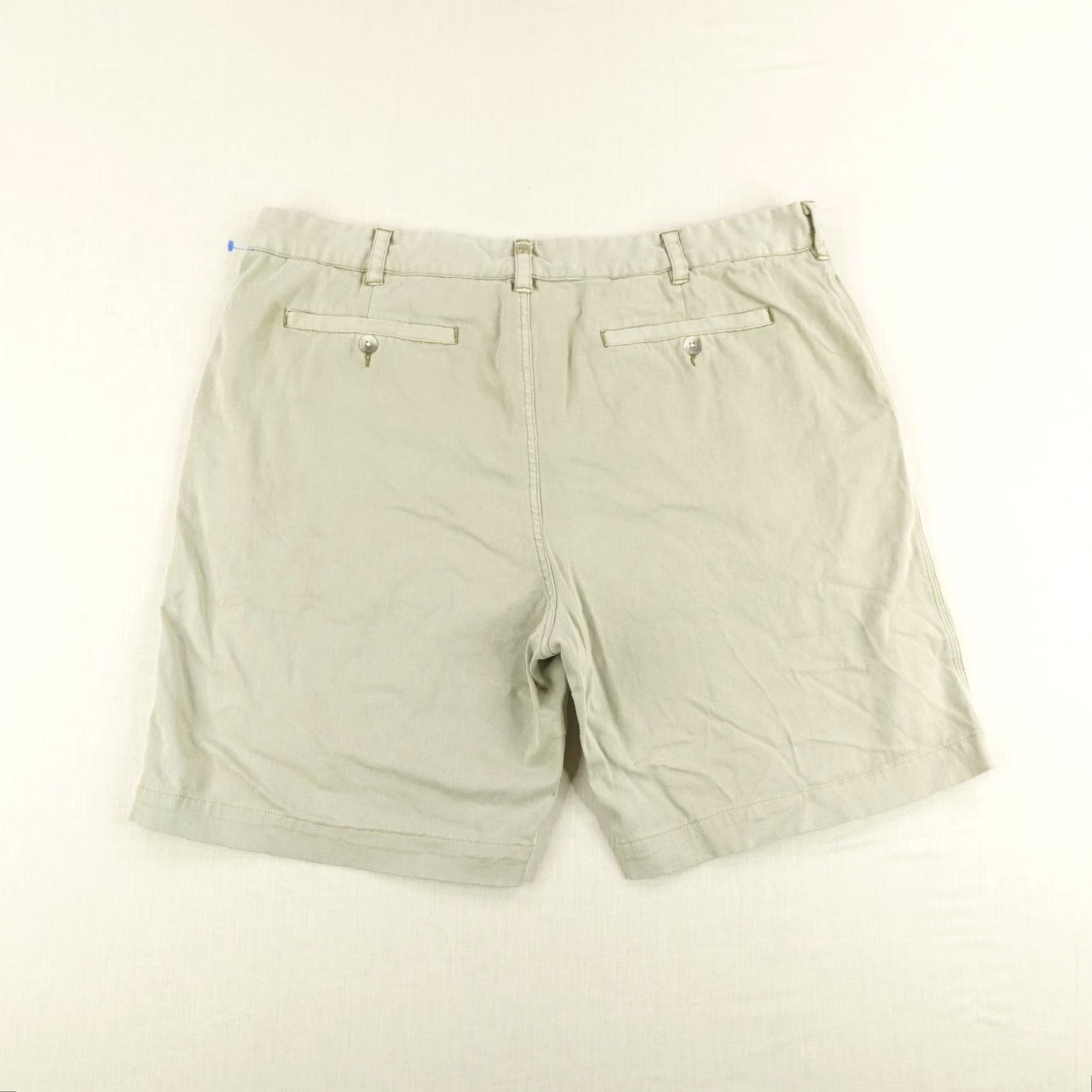 Tori Richard Tori Richard Shorts 42 Mens Khaki Beige Tan Chino Cotton Flex Lounge Beach Size US 42 / EU 58 - 3 Thumbnail