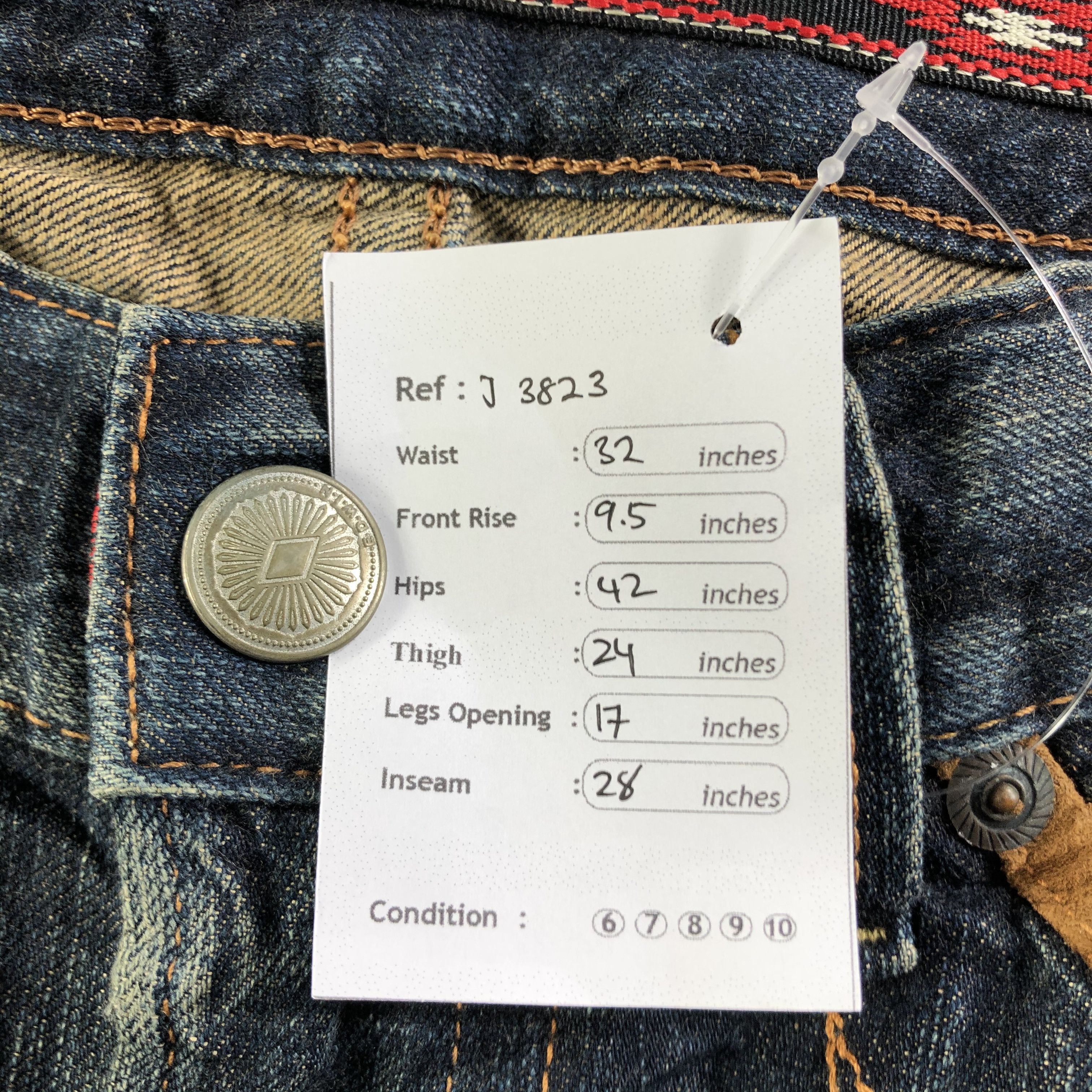 Edwin Vintage Edwin Jeans-J3823 Size US 32 / EU 48 - 14 Thumbnail