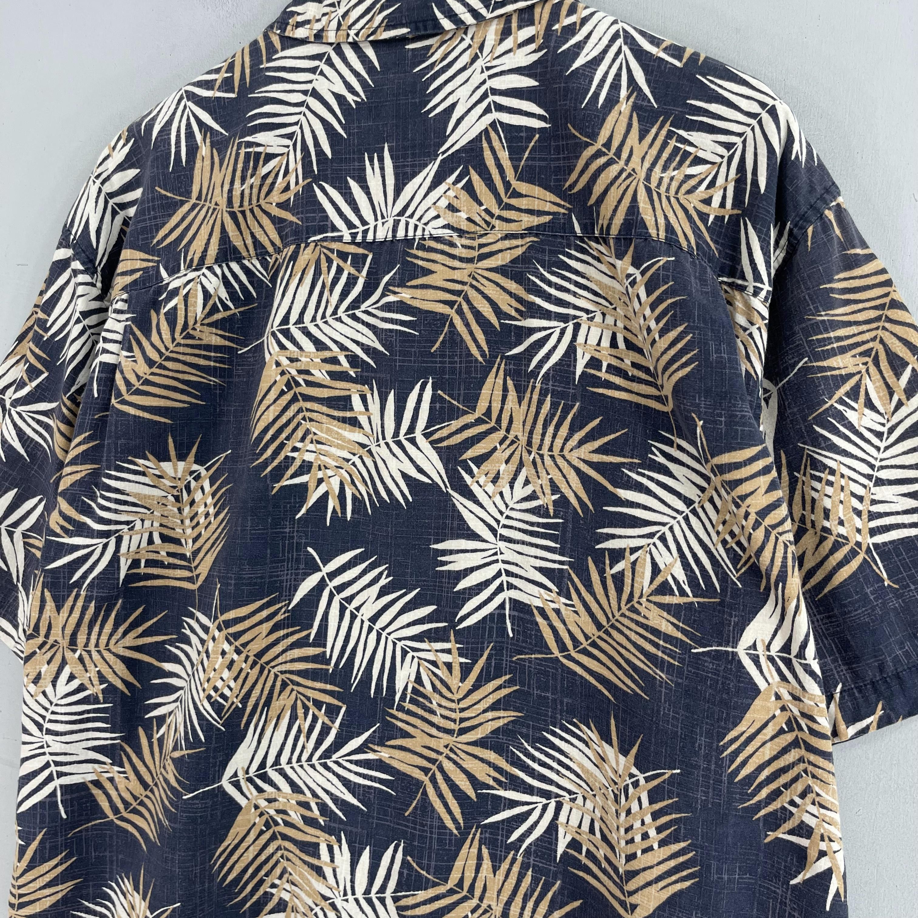 Eddie Bauer Vintage EDDIE BAUER Abstract Floral Motive Hawaii Shirt Size US XL / EU 56 / 4 - 9 Thumbnail