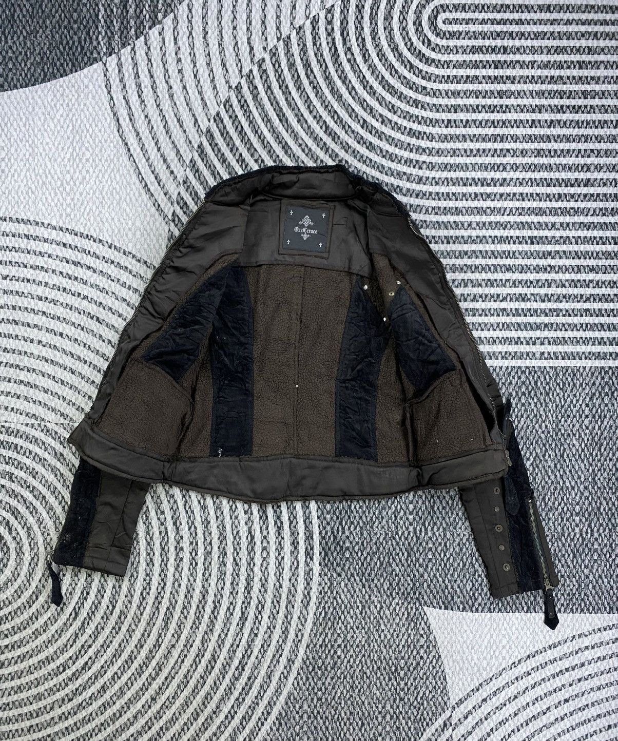 Vintage Ozz Croce Lgb Style Japanese Punk Zipper Jacket