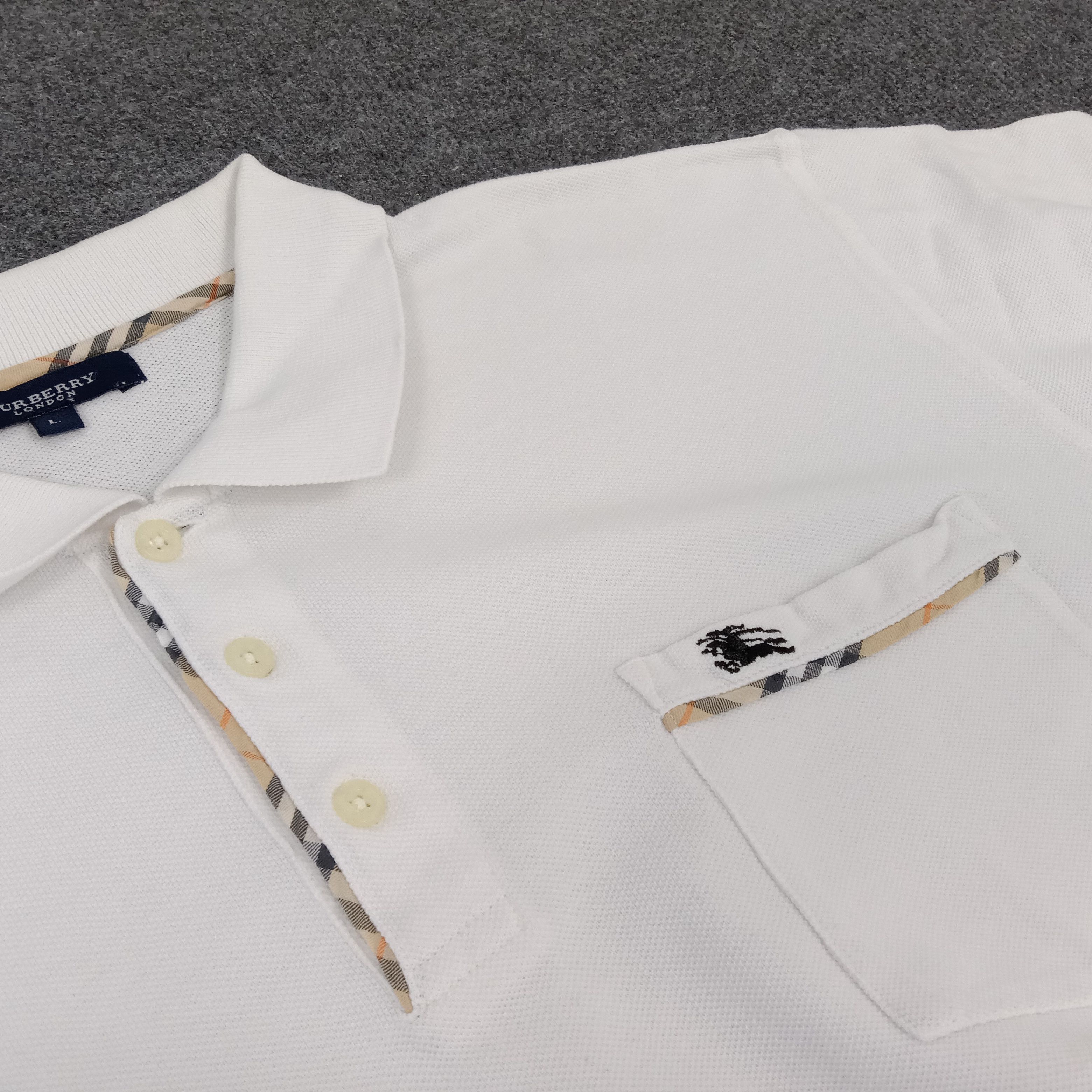 Burberry × Vintage Burberry London Nova Check Polos Size US XL / EU 56 / 4 - 5 Thumbnail