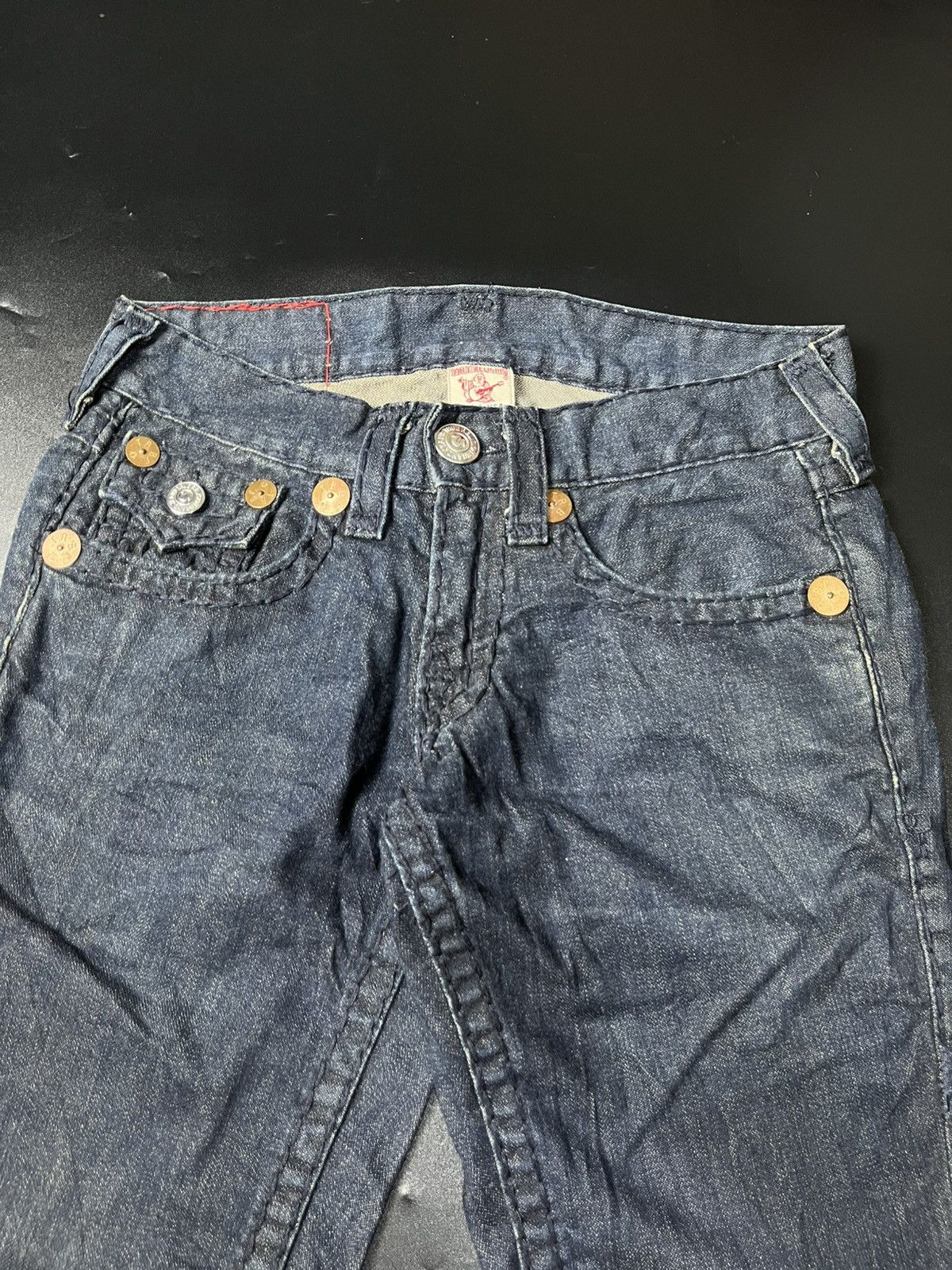 If Six Was Nine × Japanese Brand × Le Grande Bleu (L.G.B.) SUPER FLARE TRUE RELIGION SPIDER Style Size US 30 / EU 46 - 6 Thumbnail