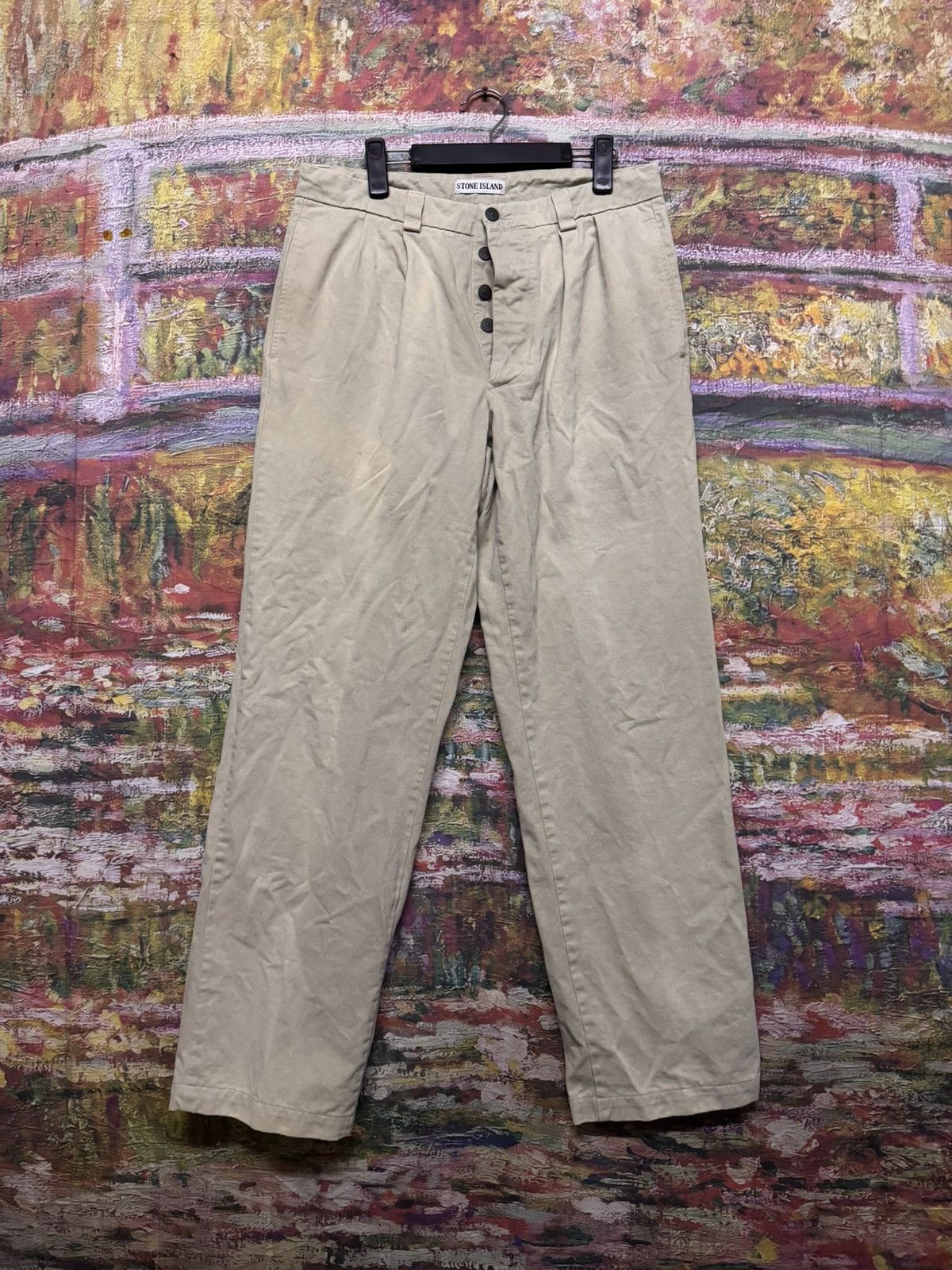 Stone Island Vintage Stone Island Pants Size US 34 / EU 50 - 1 Thumbnail