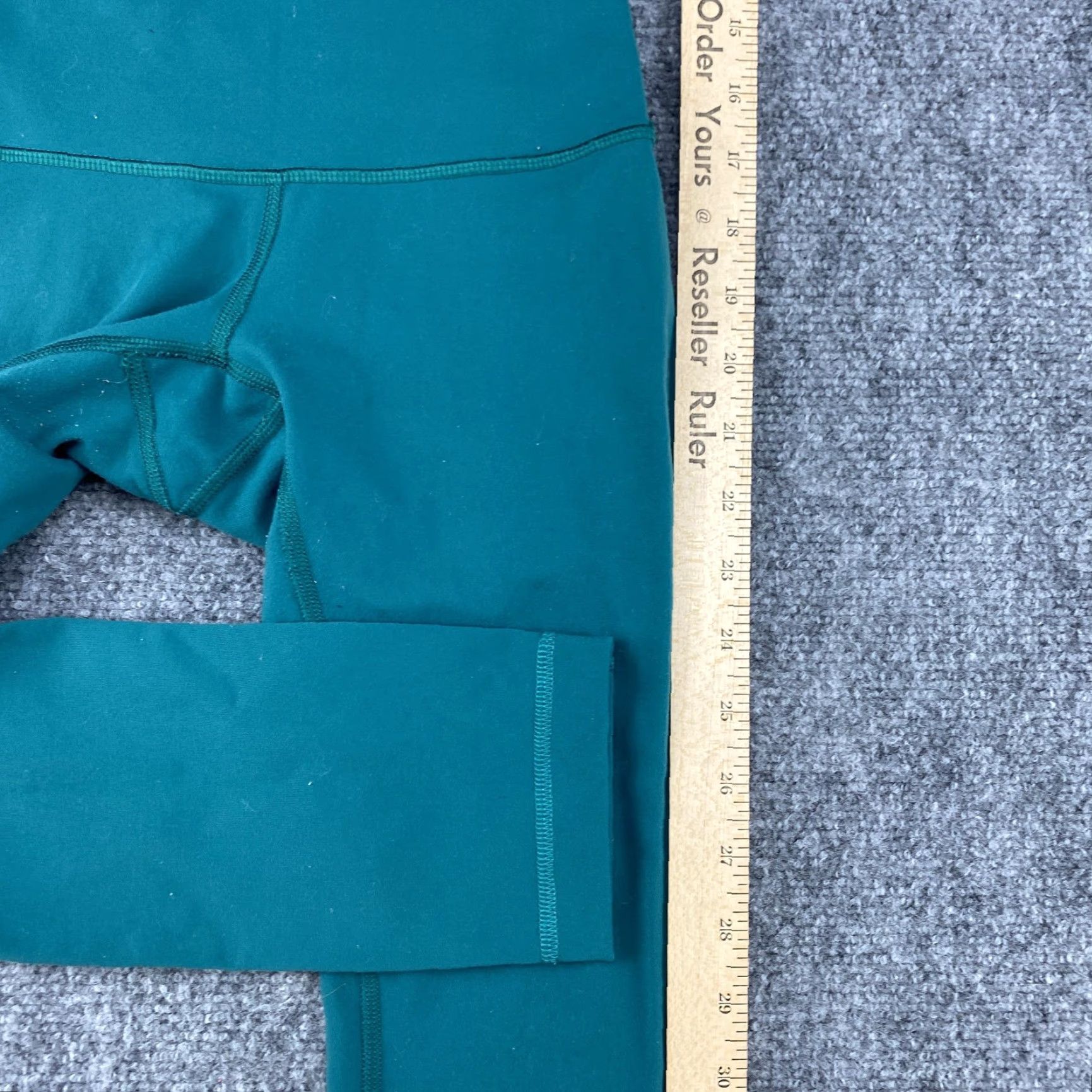 Lululemon Lululemon Wunder Under Crop Leggings Womens 2 Green High Rise Yoga Athletic Cropped Skinny Jersey Pull On Elastic Waist Size 26" / US 2 / IT 38 - 5 Thumbnail