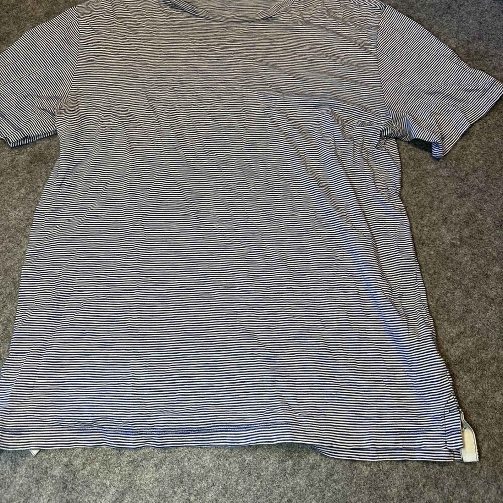 Vince Vince Men’s Striped T-Shirt – Size XS – Soft Cotton Blend Size US XS / EU 42 / 0 - 2 Thumbnail