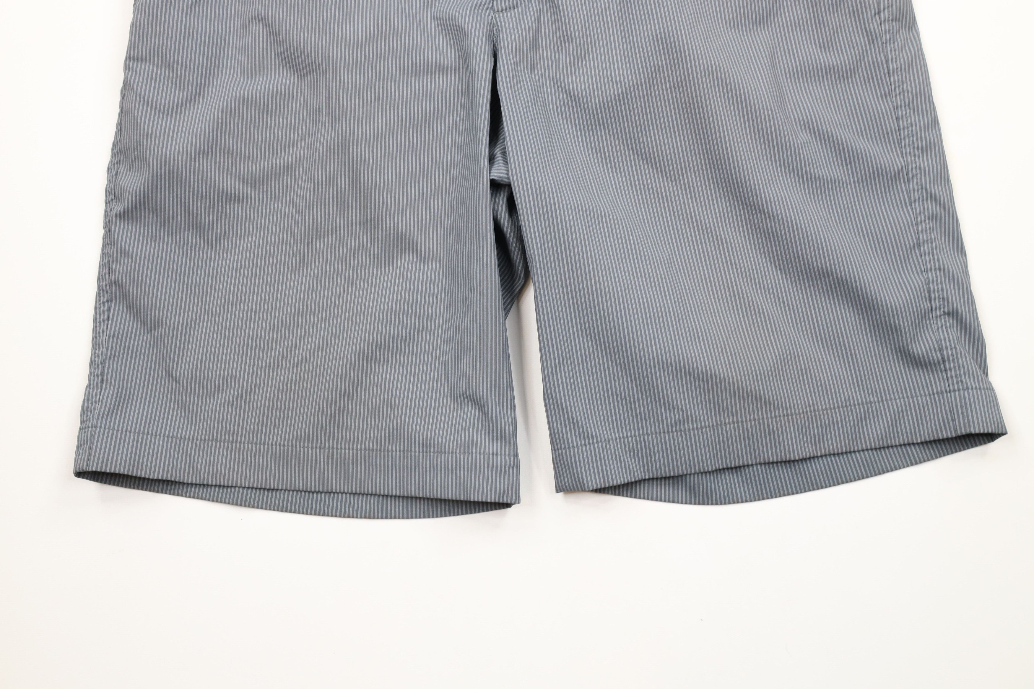 Nike × Vintage Nike Golf Flat Front Tech Golfing Chino Shorts Gray Size US 38 / EU 54 - 4 Thumbnail