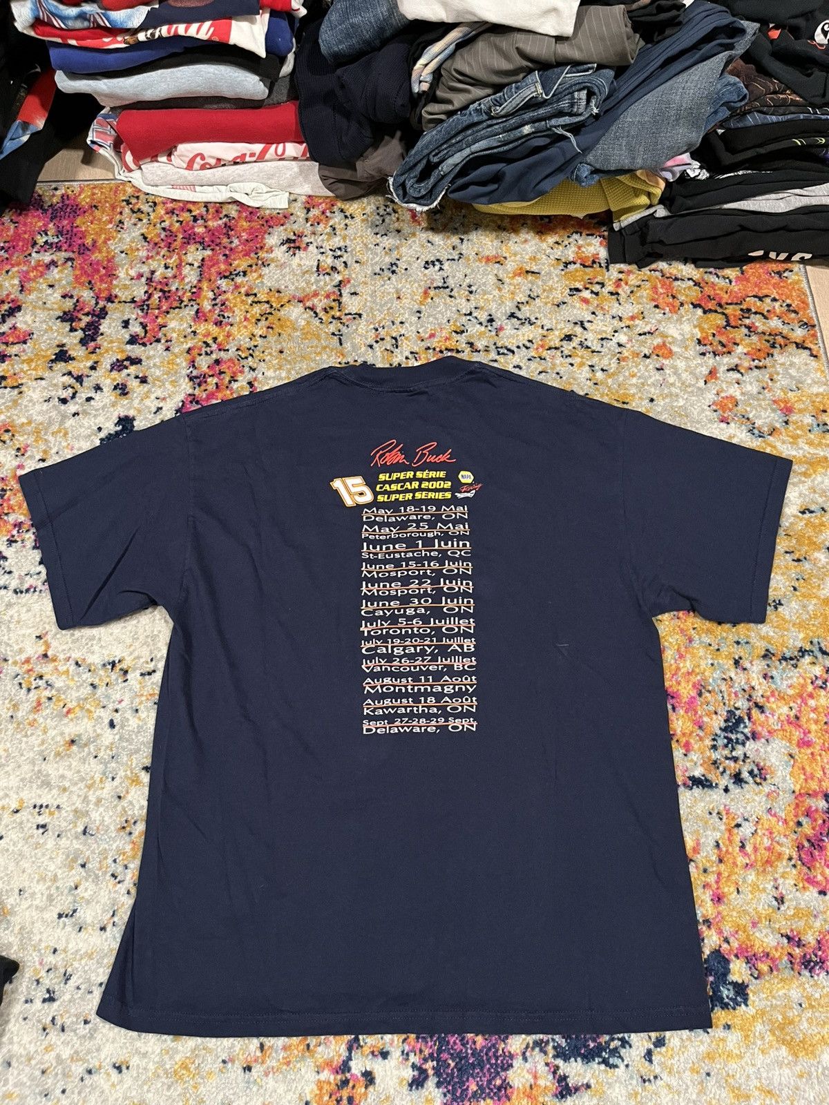 Vintage Vintage Nascar Shirt XL Size US XL / EU 56 / 4 - 3 Thumbnail