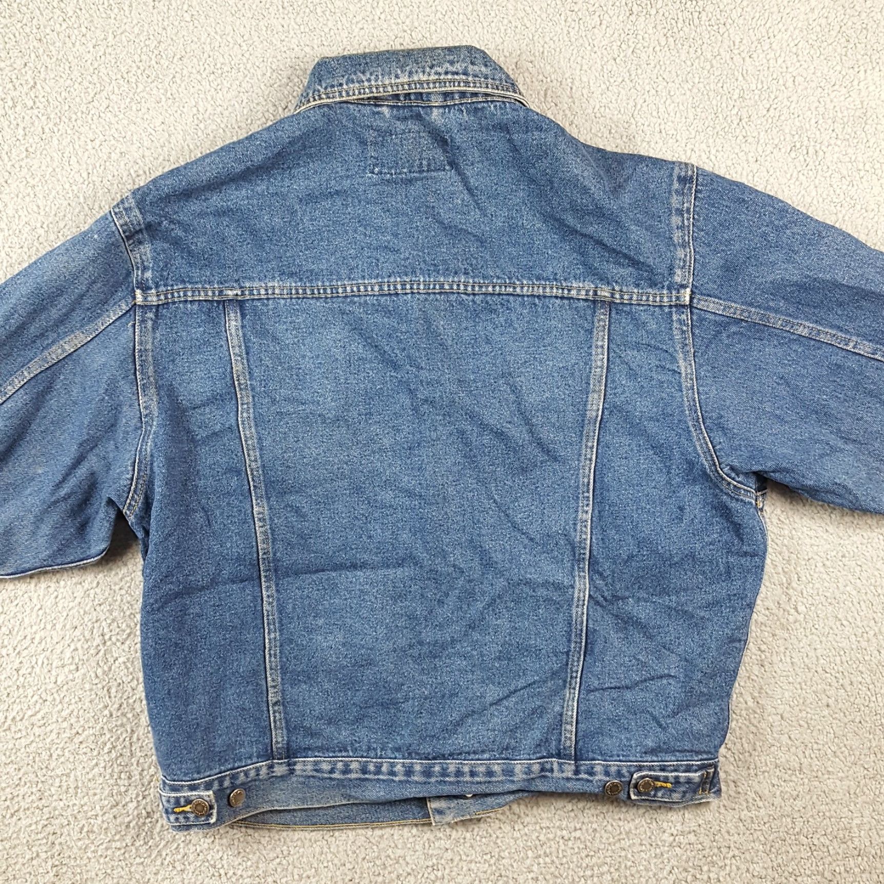 Wrangler VINTAGE Wrangler Denim Jacket Men Large Casual Western Grunge 90s Southwestern Y2K Size US 33 - 6 Thumbnail