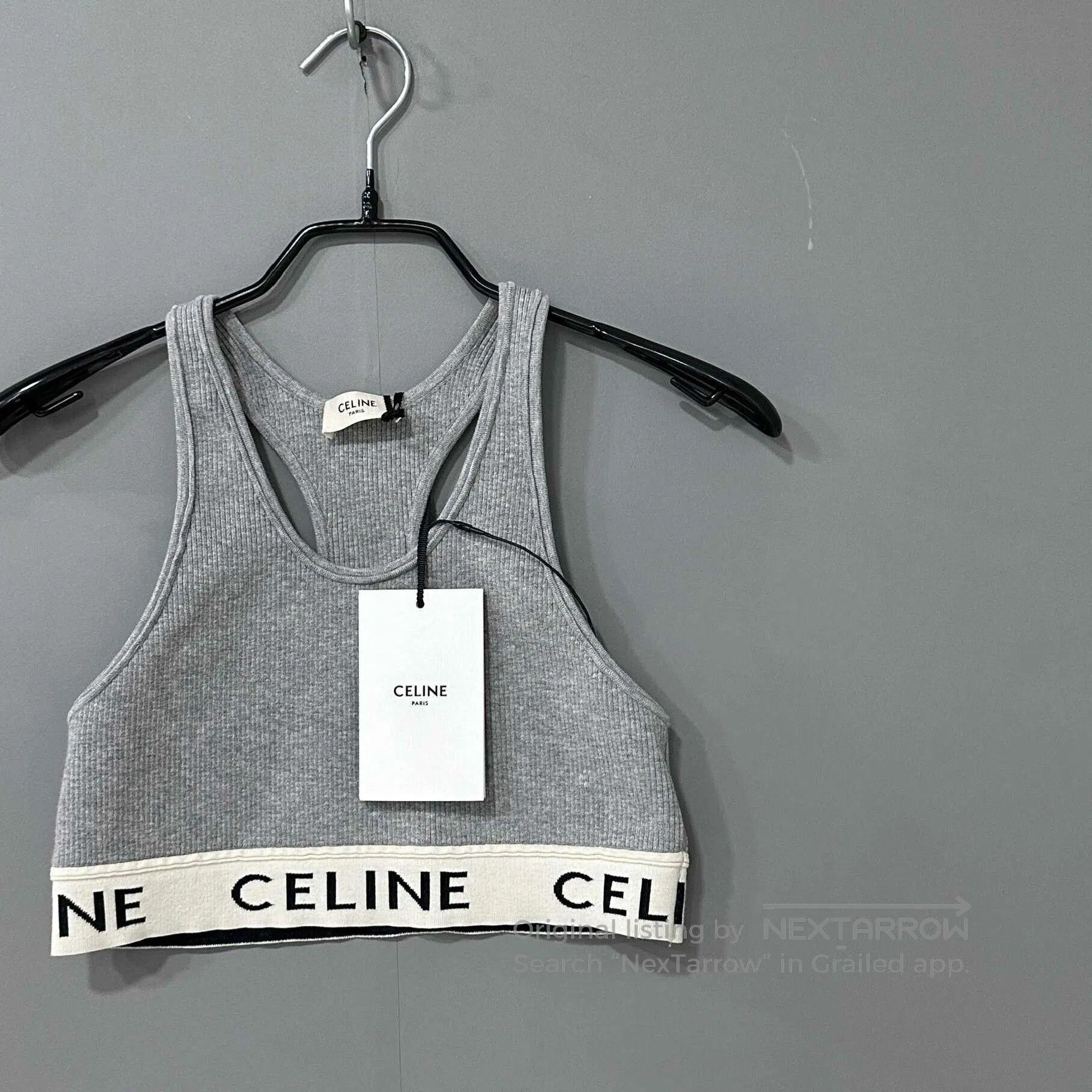 Celine Sports Knit Bra Top Celine. Size XS / US 0-2 / IT 36-38 - 2 Thumbnail