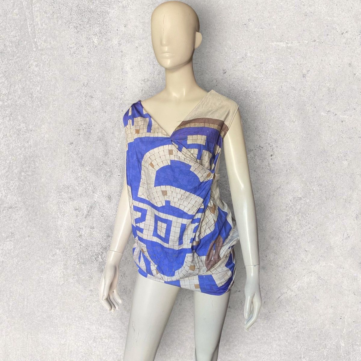 Maison Margiela MM6 Fall13 Drape Mini dress Size M / US 6-8 / IT 42-44 - 1 Thumbnail