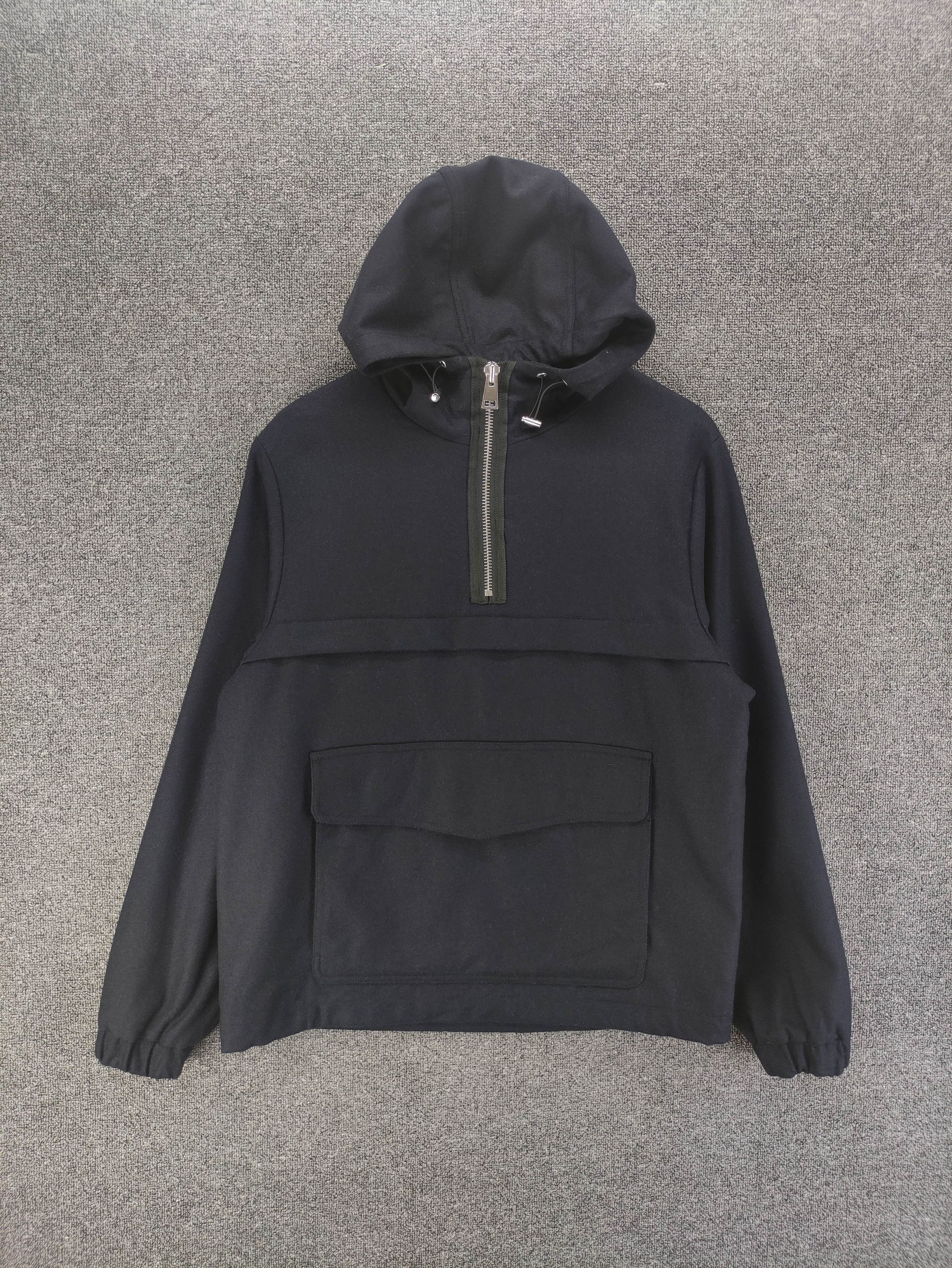 AMI Ami Alexander Mattiussi Wool Anorak Hoodie Jacket Size US M / EU 48-50 / 2 - 1 Thumbnail