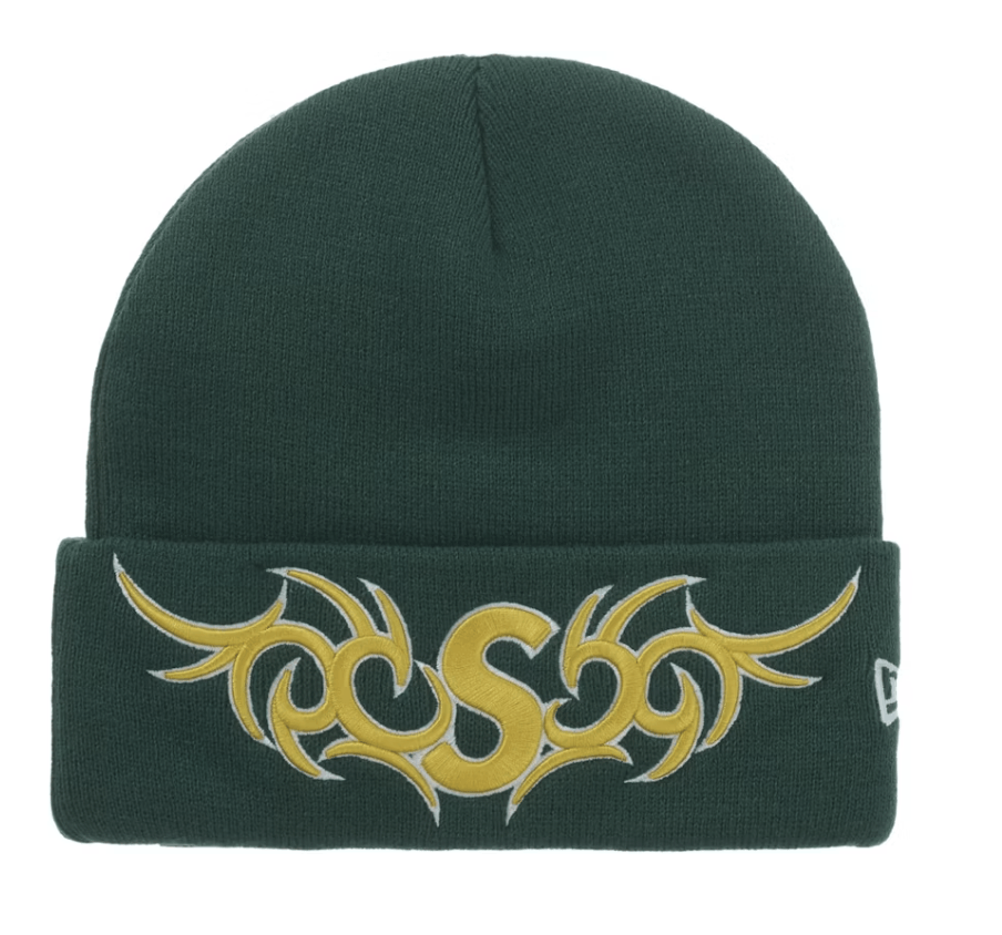 Supreme Supreme New Era Tribal S Logo Beanie | Grailed