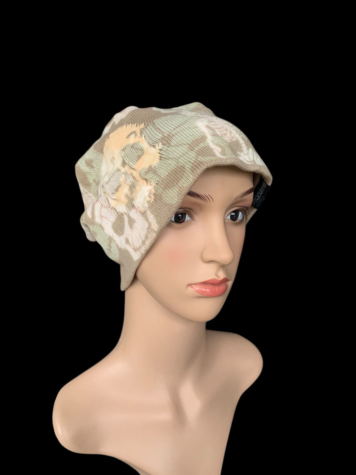 Designer × Japanese Brand × Kapital Knitted Mazume Skull Punk Beany Hat Style Size ONE SIZE - 6 Thumbnail