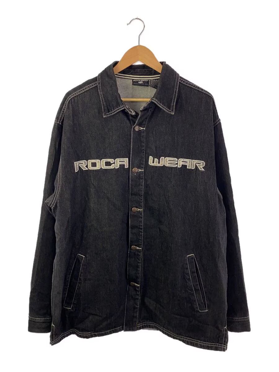 Rocawear 00s Thermal Lining Cotton Jacket Grey