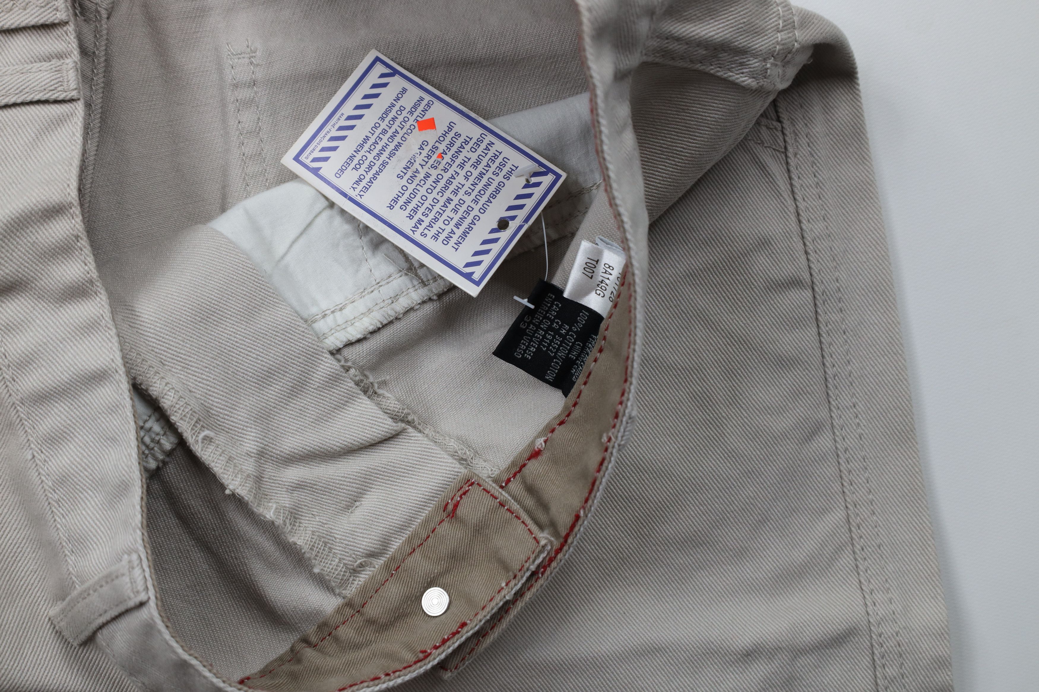 Marithe + Francois Girbaud × Vintage Deadstock Vintage 90s Marithe Francois Girbaud Denim Shorts Size US 33 - 6 Thumbnail