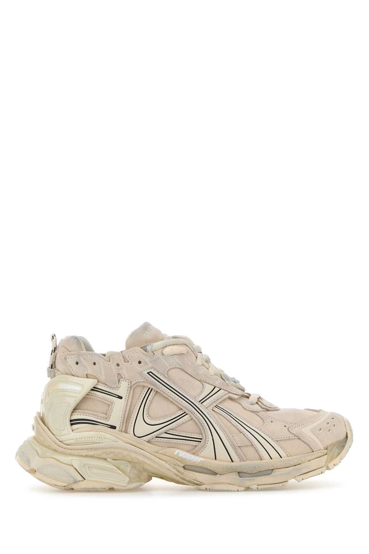 Balenciaga Sand Suede Runner Sneakers Size US 8 / EU 41 - 1 Thumbnail