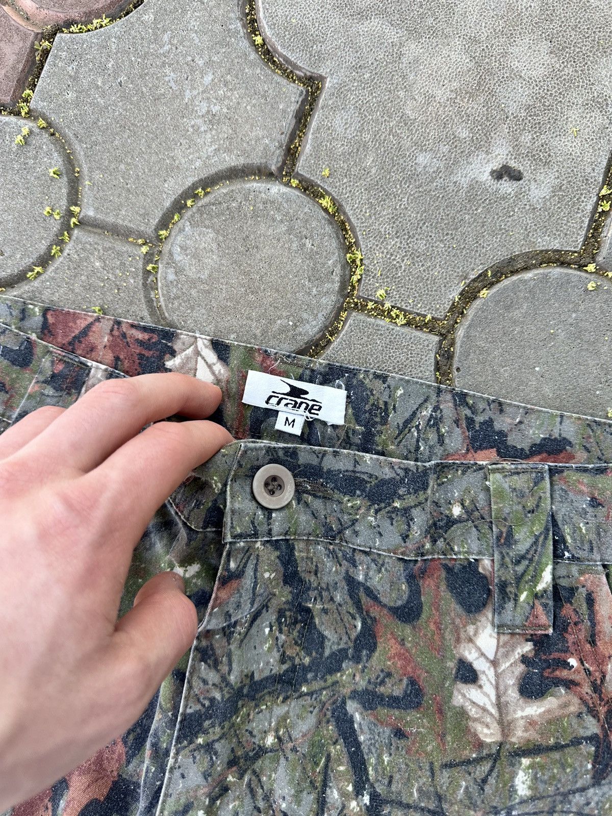 Realtree × Vintage Vintage Realtree Mossy Oak Cargo Parachute Pants Size US 32 / EU 48 - 5 Thumbnail