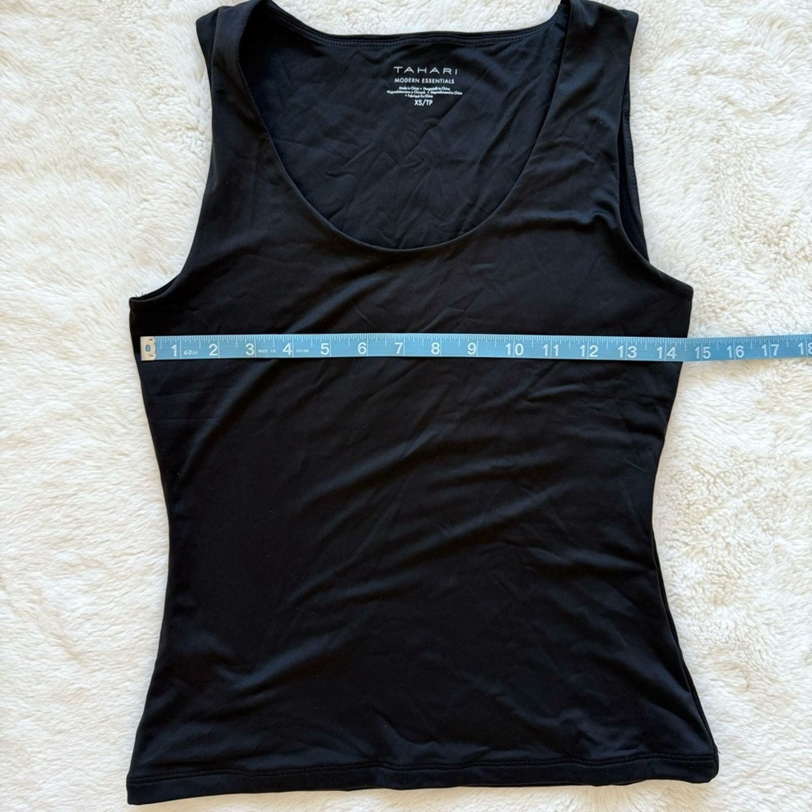 Elie Tahari NEW Tahari black tank top size XS Size XS / US 0-2 / IT 36-38 - 5 Thumbnail