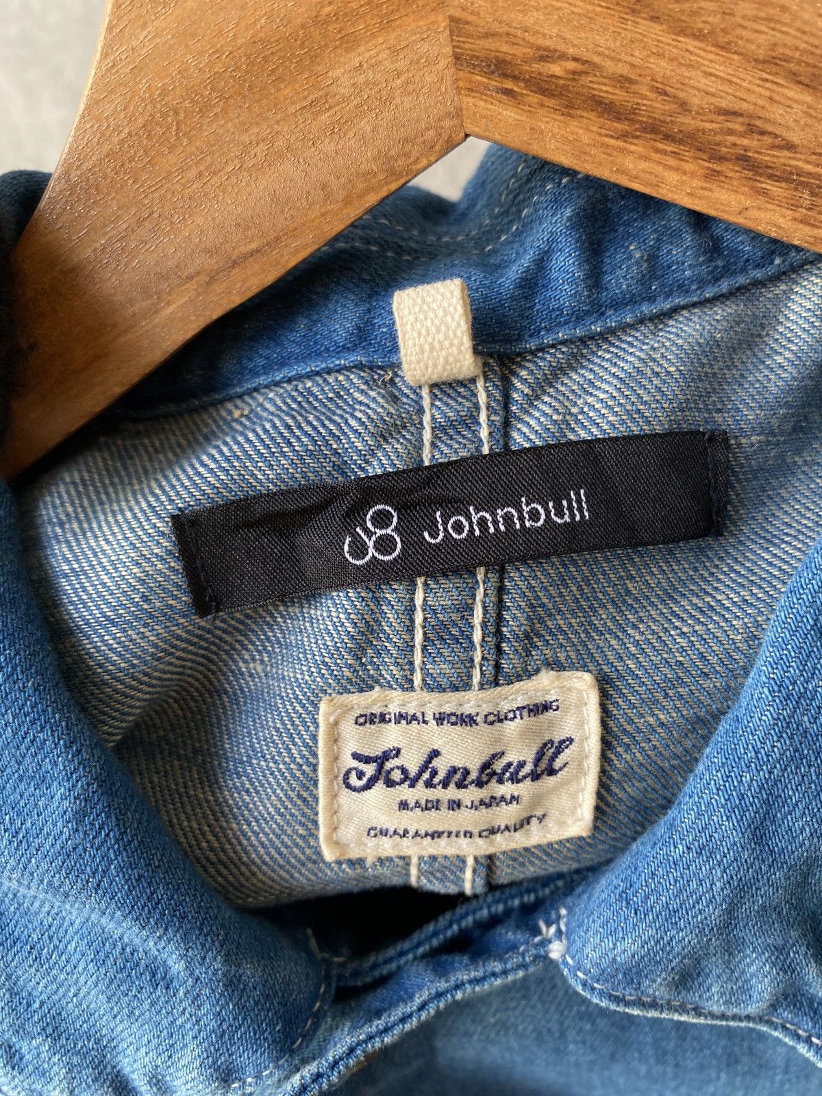 Japanese Brand Vintage John Bull Japan Chore Denim Jacket Workwear Size US S / EU 44-46 / 1 - 12 Thumbnail