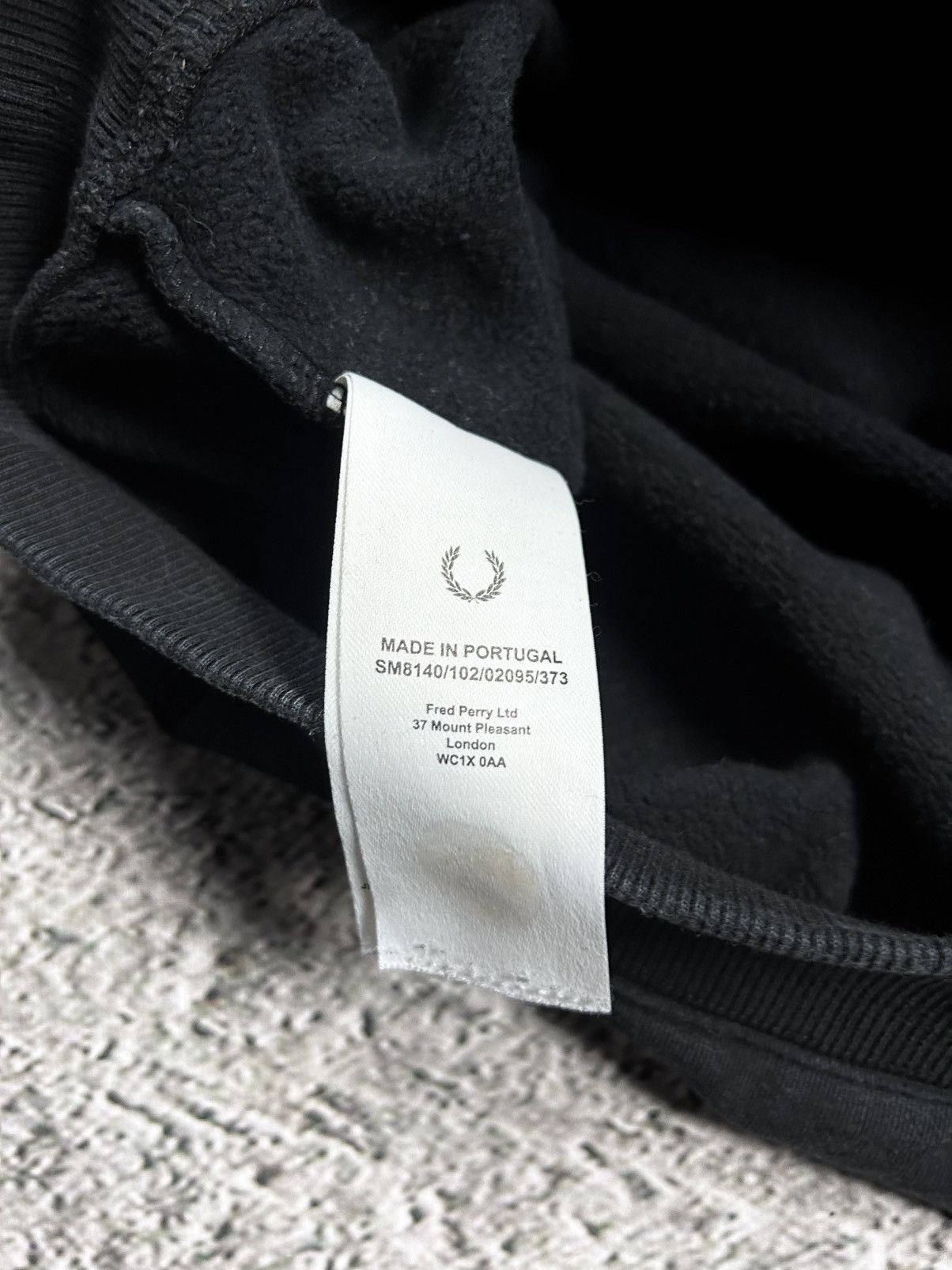 Fred Perry × Raf Simons Raf Simons x Fred Perry Sweatshirt London Antwerp AW2020 Size US S / EU 44-46 / 1 - 5 Thumbnail