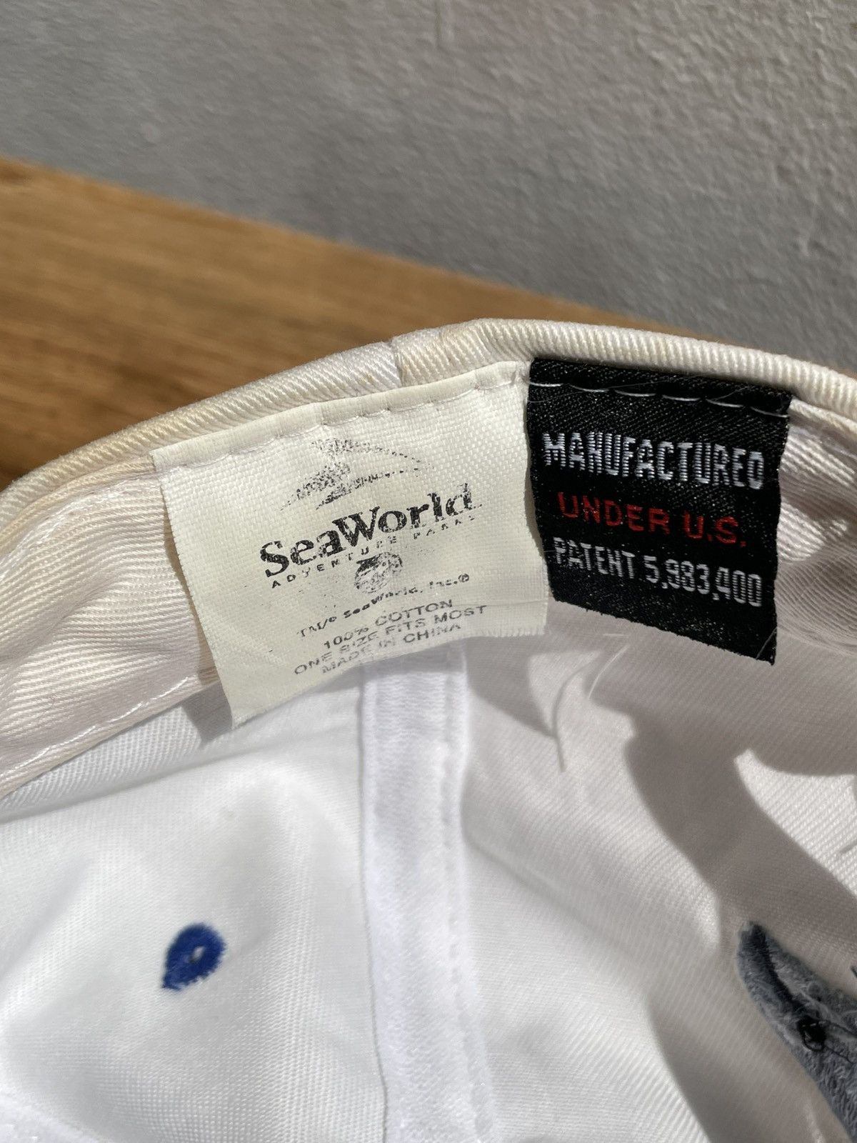Vintage Rare Vintage 90s Sea World Hat Retro Cap Size ONE SIZE - 13 Thumbnail
