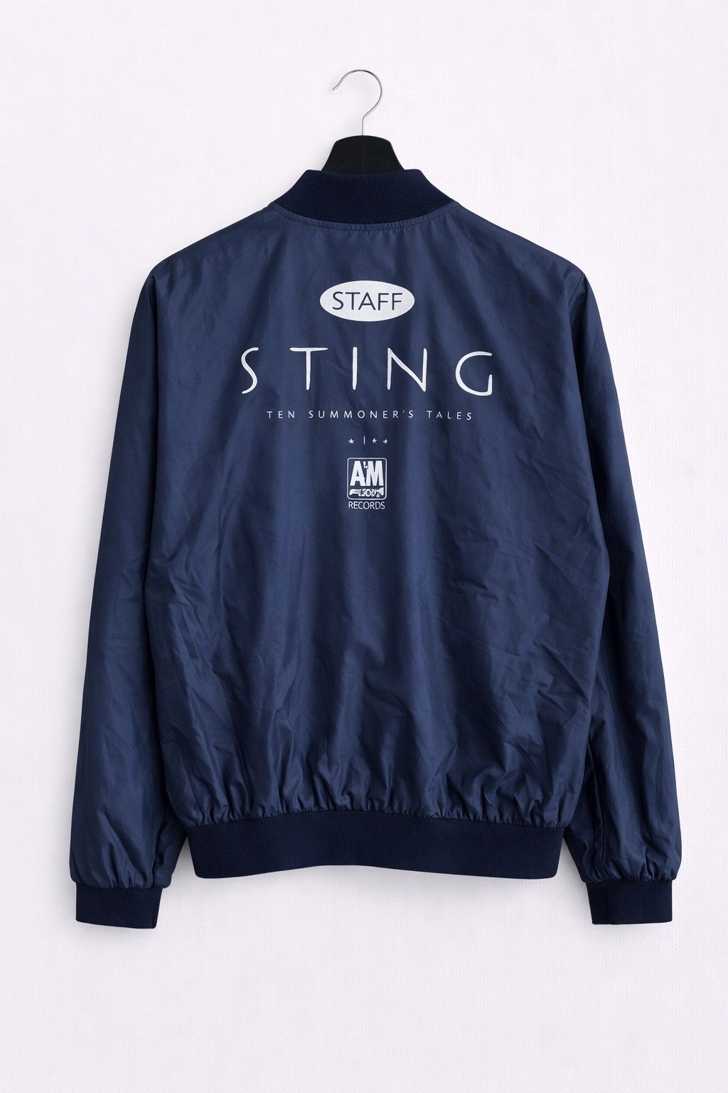 Band Tees Vintage STING Ten Summoner’s Tales Staff Jacket A&M Records Size US L / EU 52-54 / 3 - 1 Thumbnail