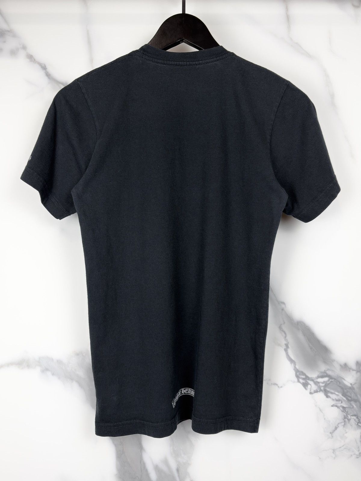 Chrome Hearts Chrome Hearts Neck Logo Scroll Pocket Tshirt Black Size US XS / EU 42 / 0 - 2 Thumbnail