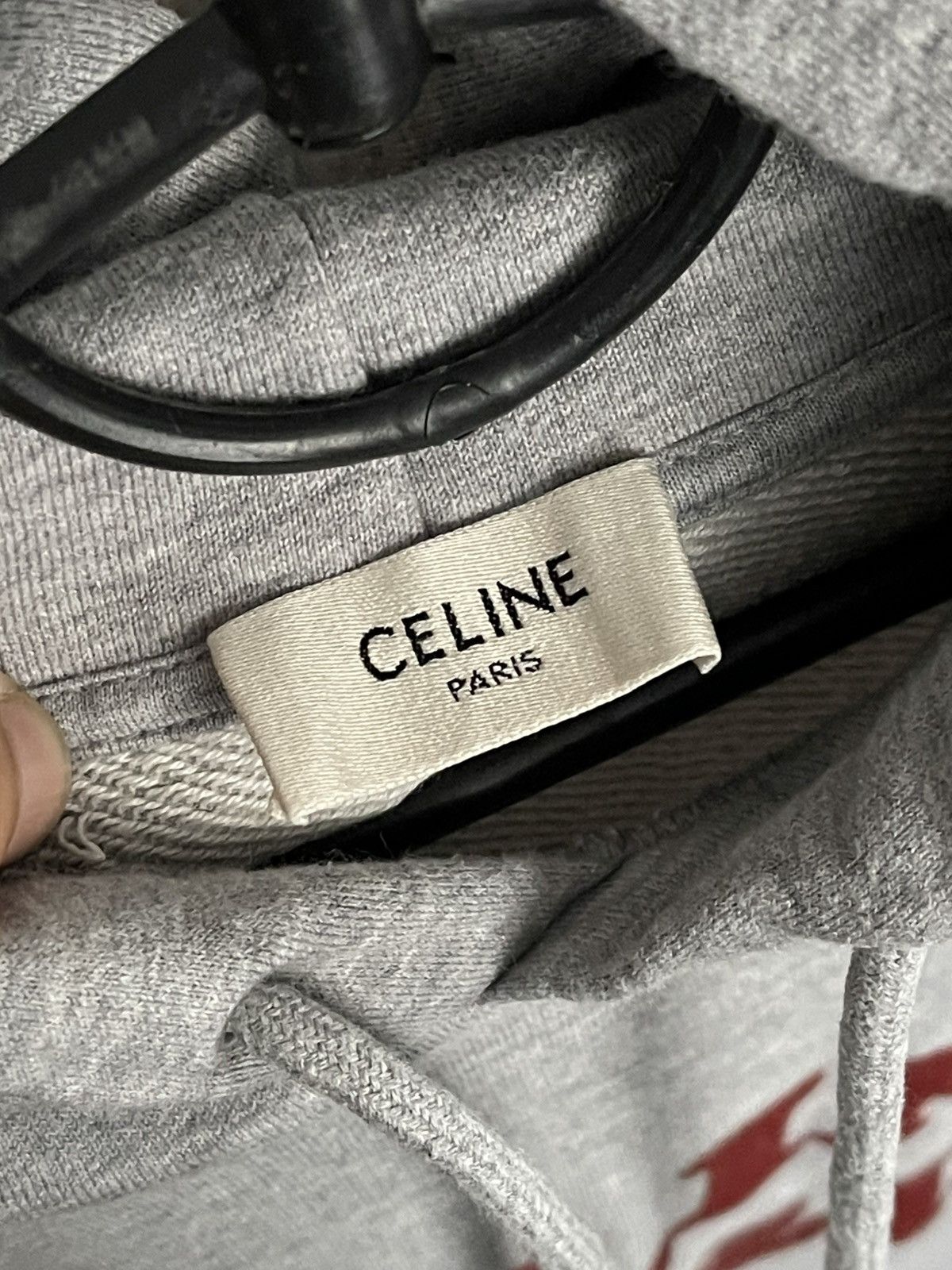 Celine Celine Paris Hoodie Size L / US 10 / IT 46 - 10 Thumbnail