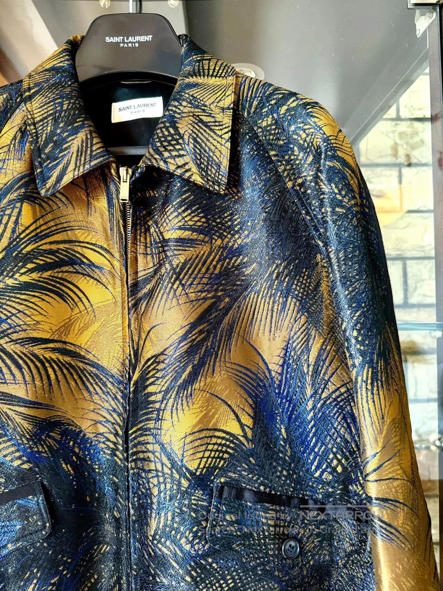 Saint Laurent Paris saint laurent palm tree embroidered jacket. Size US L / EU 52-54 / 3 - 2 Thumbnail