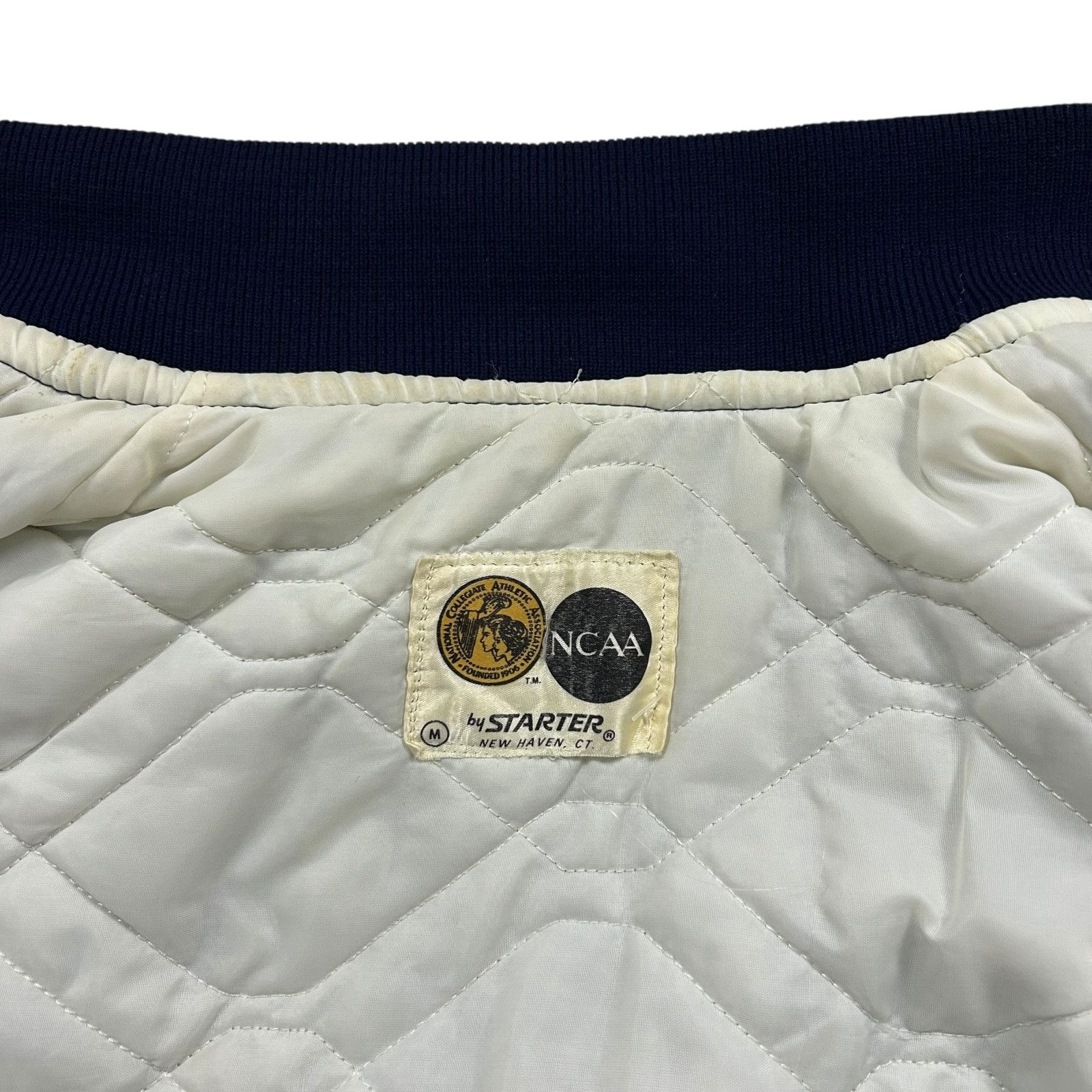 NCAA VTG 90s ILLINOIS FIGHTING ILLINI STARTER SATIN JACKET Size US M / EU 48-50 / 2 - 4 Thumbnail