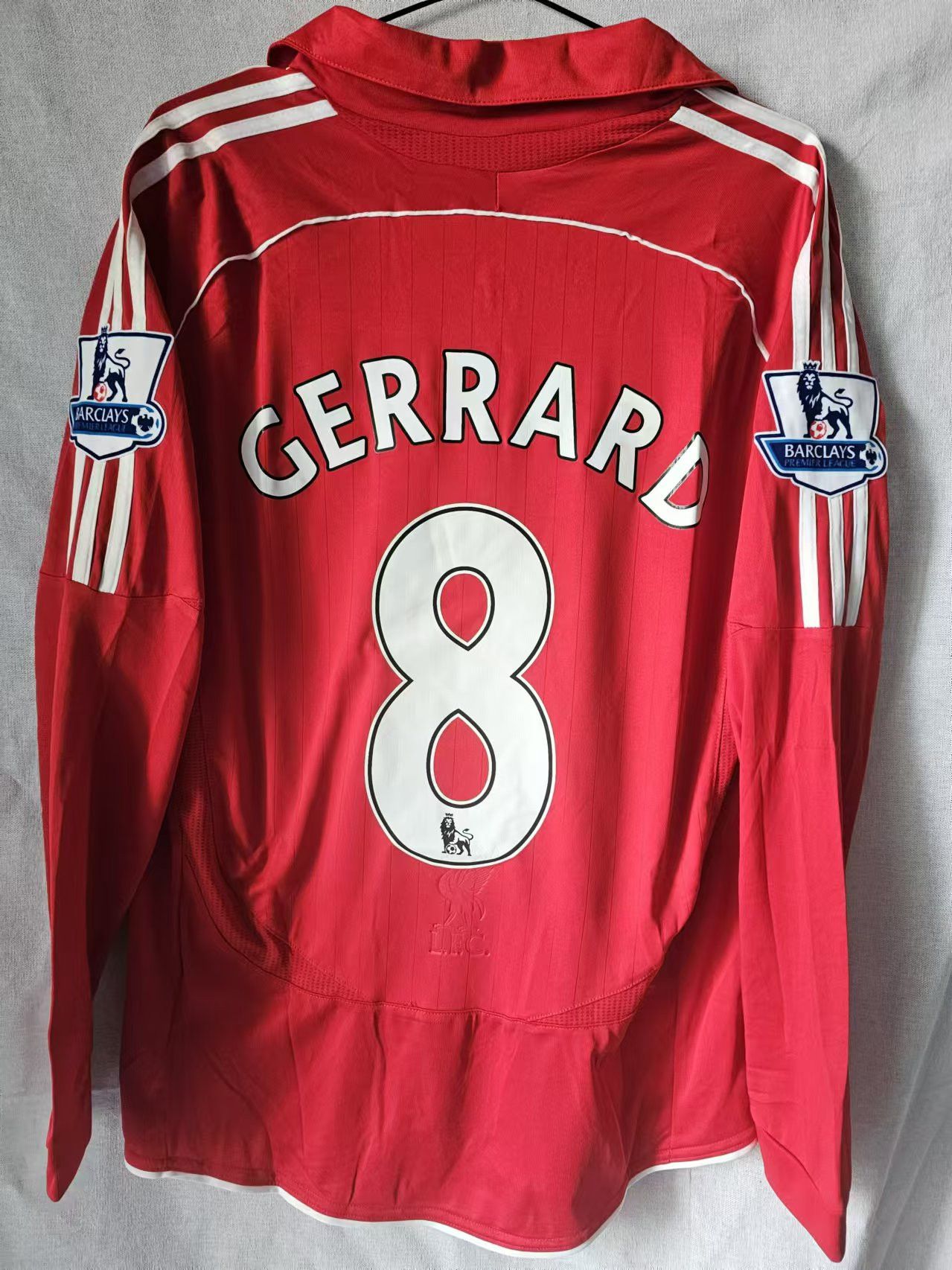 Other 2010 2011 Liverpool #8 Steven Gerrard Jersey Longsleeve Size US L / EU 52-54 / 3 - 2 Thumbnail