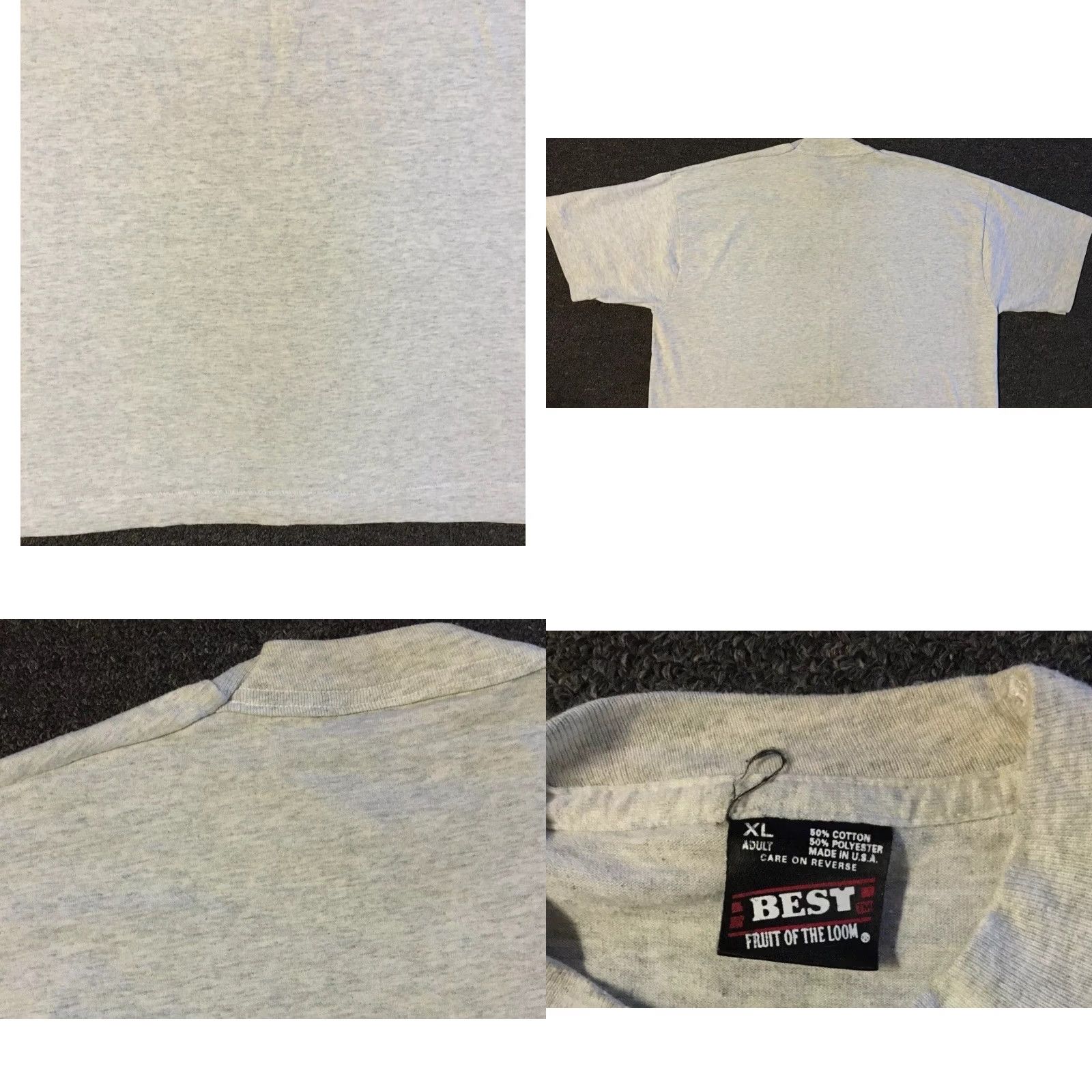 Vintage Vtg 90s Gettysburg Movie Keep A Clear Eye Faded Shirt XL Civil War Army Grunge Nike? Size US XL / EU 56 / 4 - 9 Thumbnail