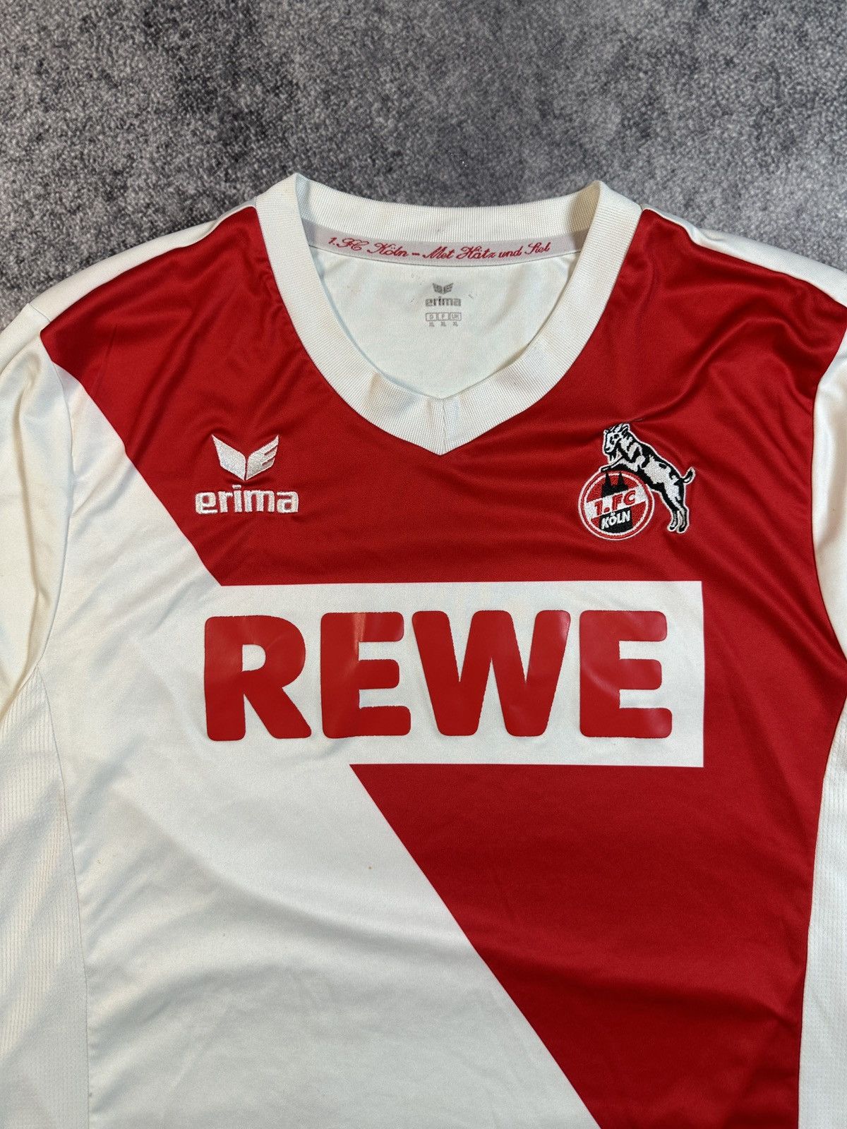Erima Vintage Erima 1. FC Koln Soccer Jersey Rare Streetwear XL Size US XL / EU 56 / 4 - 2 Thumbnail