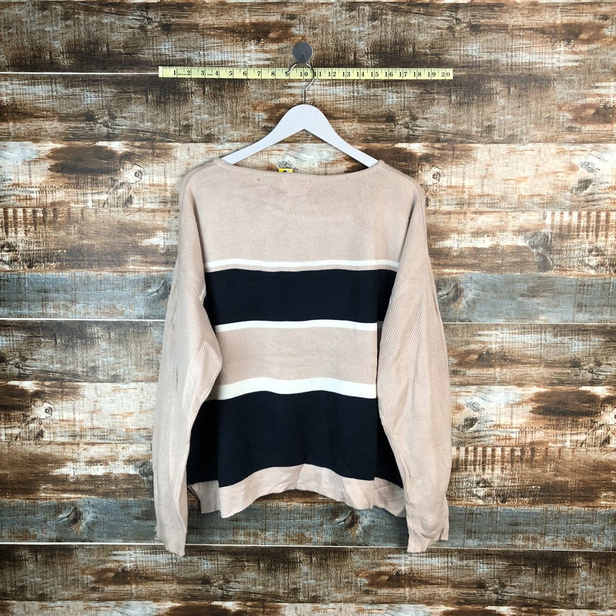 OVER THE STRiPES HK Works London Pink Knitwear #A1469 Size L / US 10 / IT 46 - 12 Thumbnail