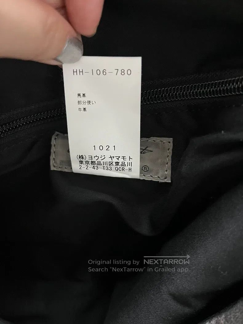 Yohji Yamamoto Yohji Yamamoto Leather Drawstring Crossbody Bag Size ONE SIZE - 7 Thumbnail