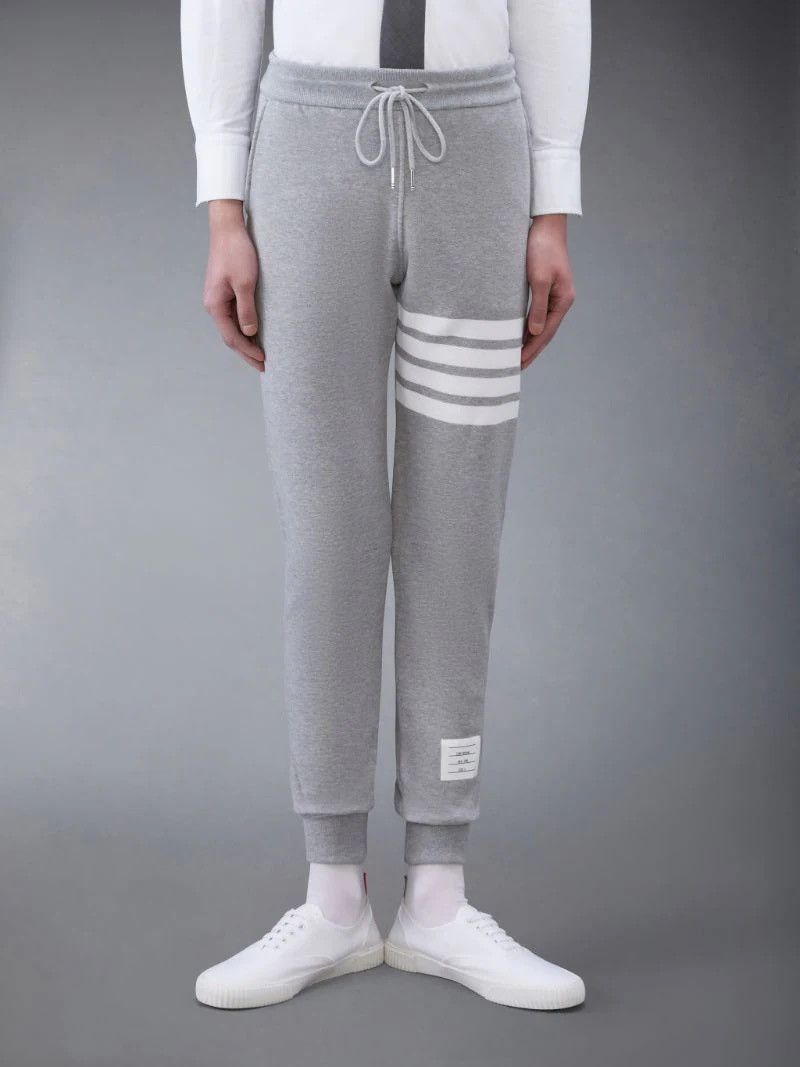 Thom Browne Thom Browne - Classic Loopback 4 Bar Sweatpants Size US 28 / EU 44 - 17 Thumbnail