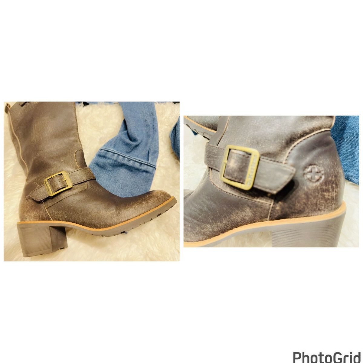 Dr. Martens Dr. Martens Becca Distressed Boots Size US 8 / IT 38 - 10 Thumbnail