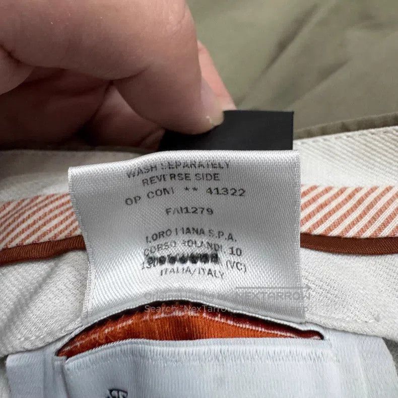 Loro Piana Loro Piana Solid Color Casual Pants Size 36" / US 14 / IT 50 - 5 Thumbnail