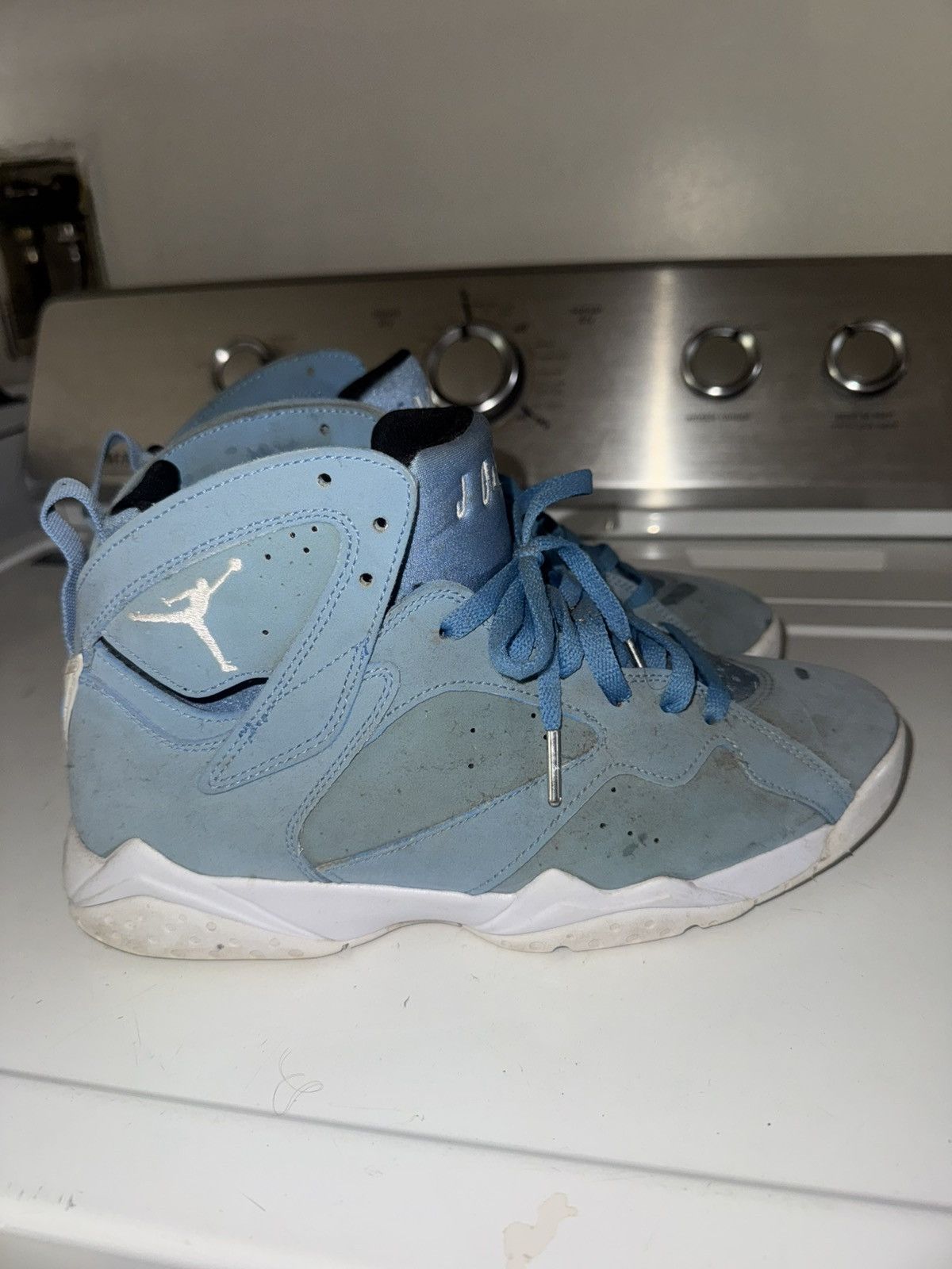 Jordan Brand Jordan 7 UNC colorwave Size US 9 / EU 42 - 4 Thumbnail