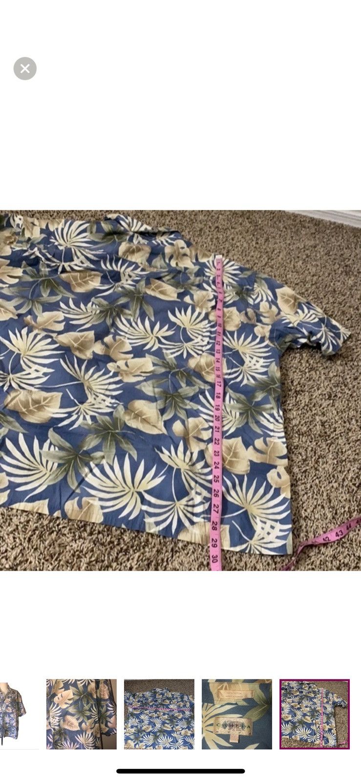 Campia Moda Campia moda XXL vintage Hawaiian button up shirt Size US XXL / EU 58 / 5 - 3 Thumbnail