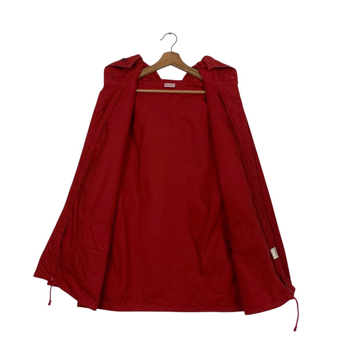 Vintage 90s Vintage HIGH QUALITY FABRIC Hooded Jacket #2680-C120 Size US M / EU 48-50 / 2 - 12 Thumbnail